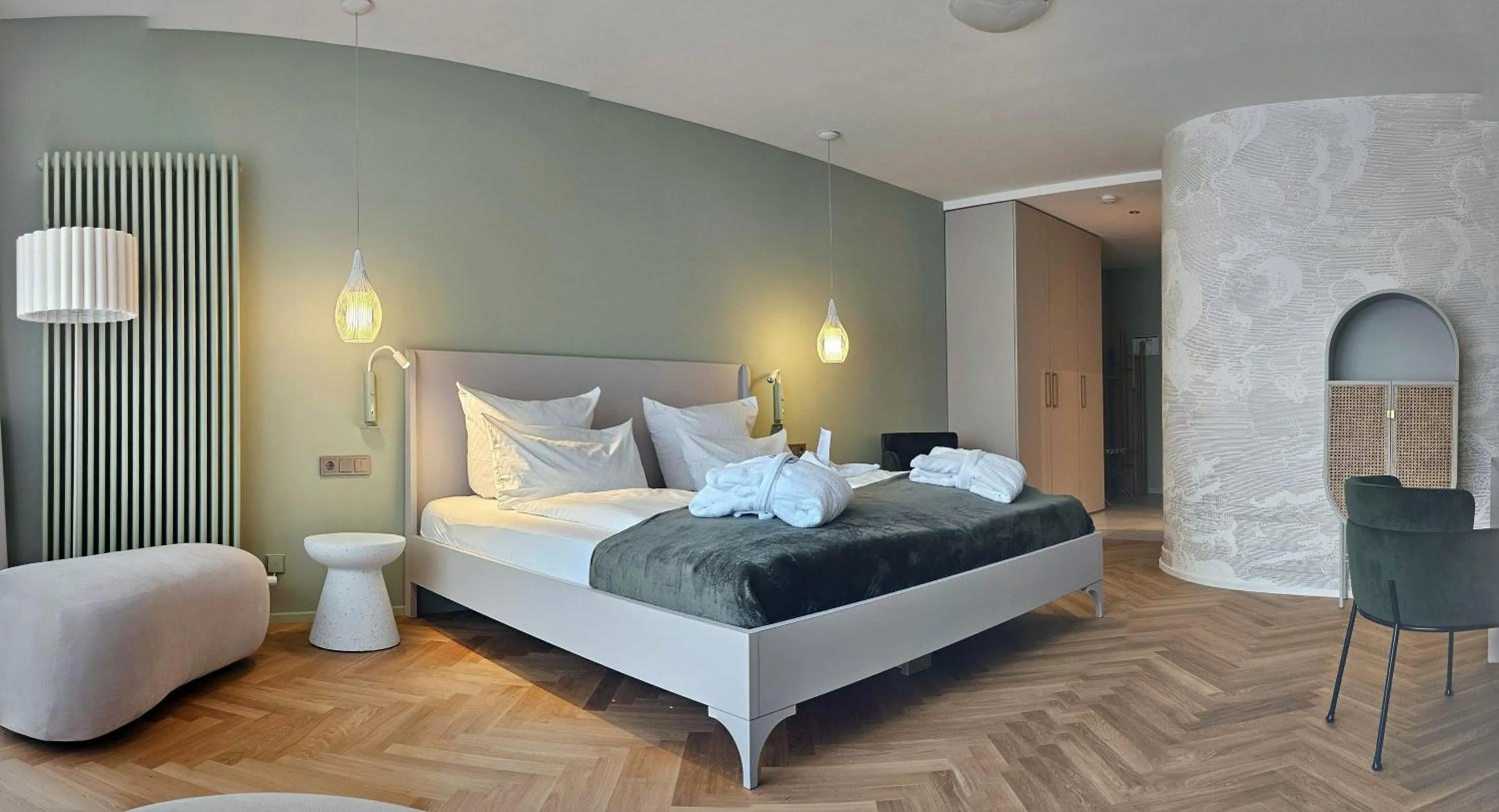 Bed in Hotel Traube Revital