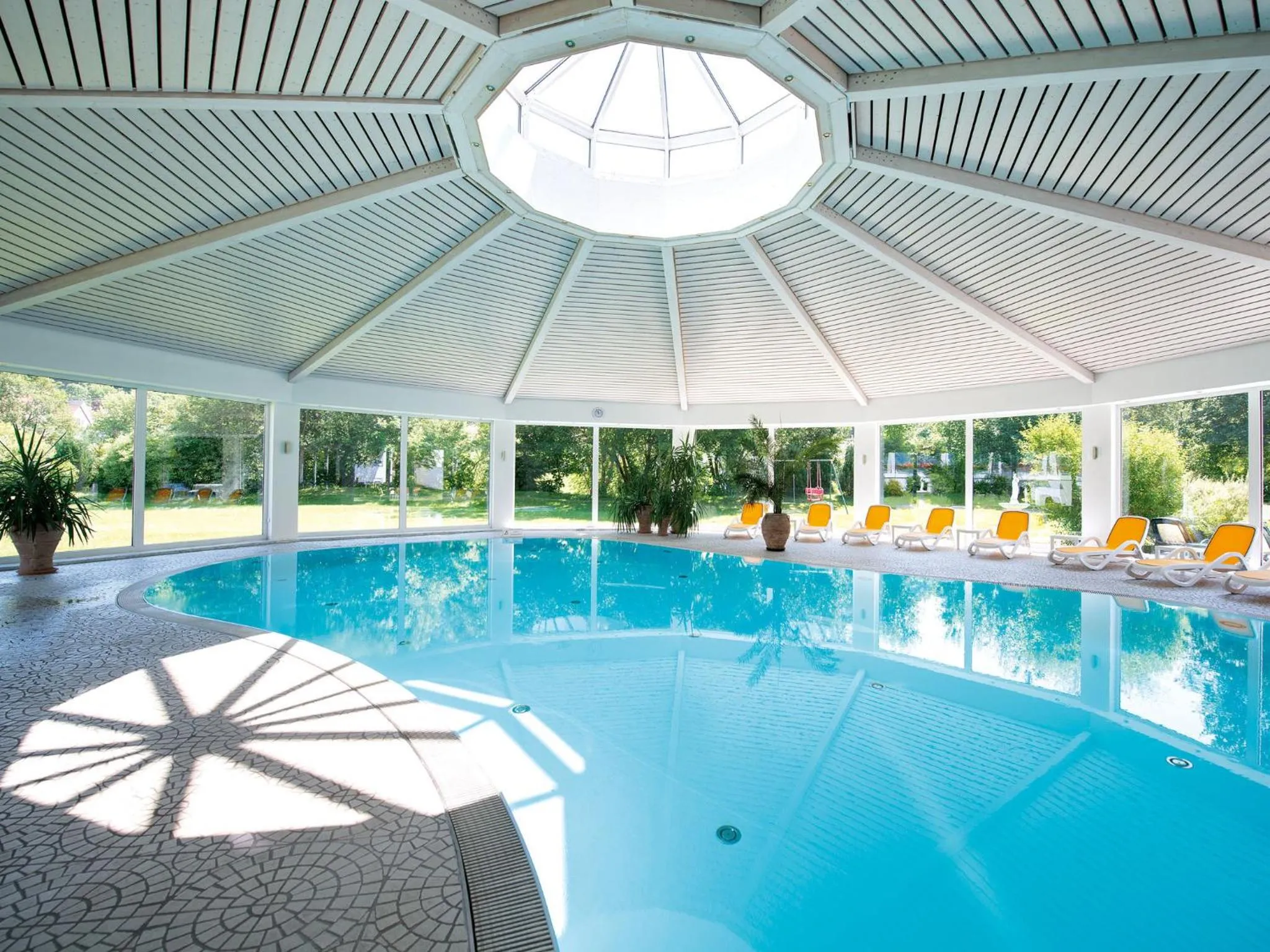 On site in Hotel Traube Revital