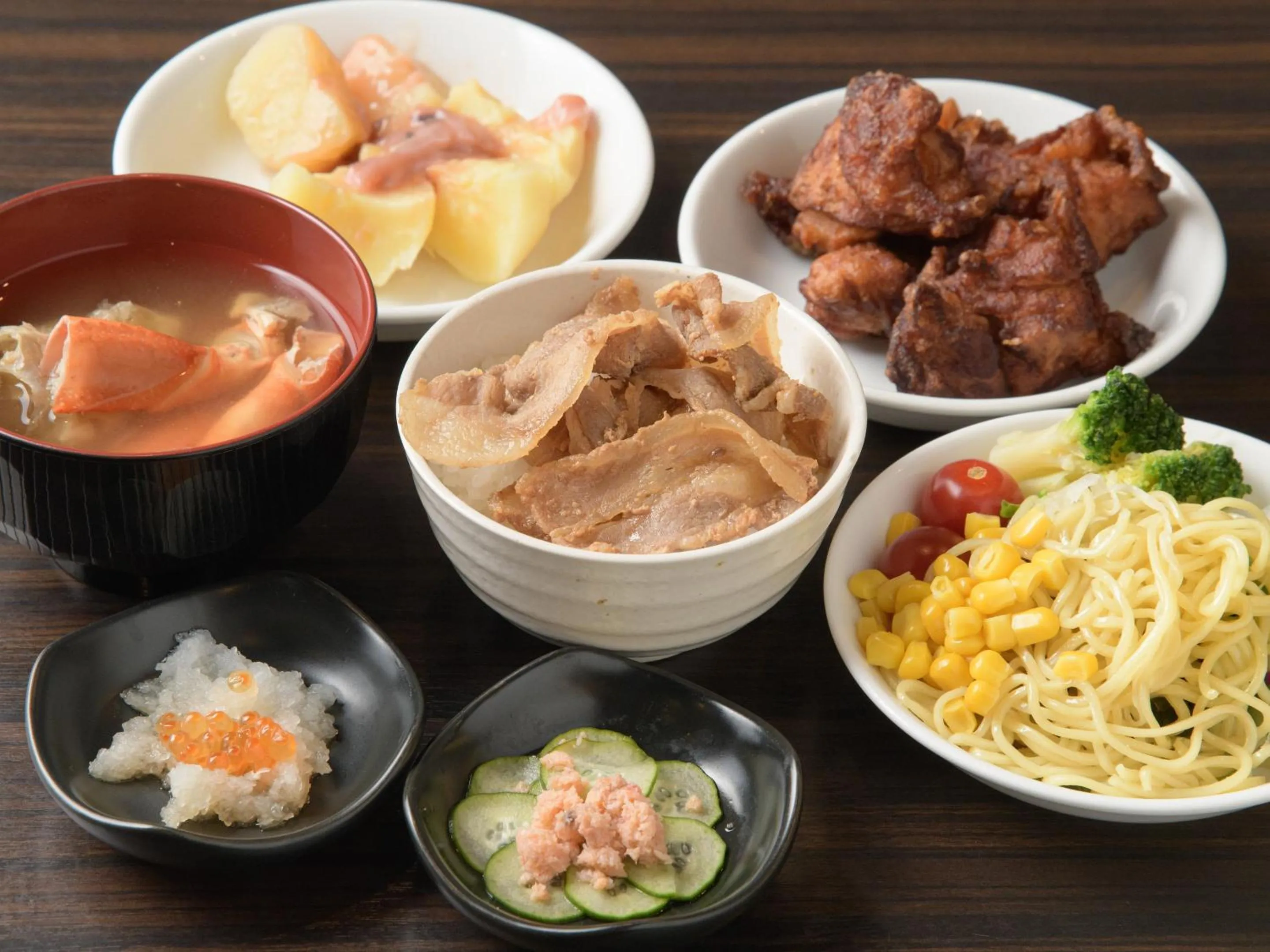 Restaurant/places to eat in APA Hotel TKP Sapporo Ekimae