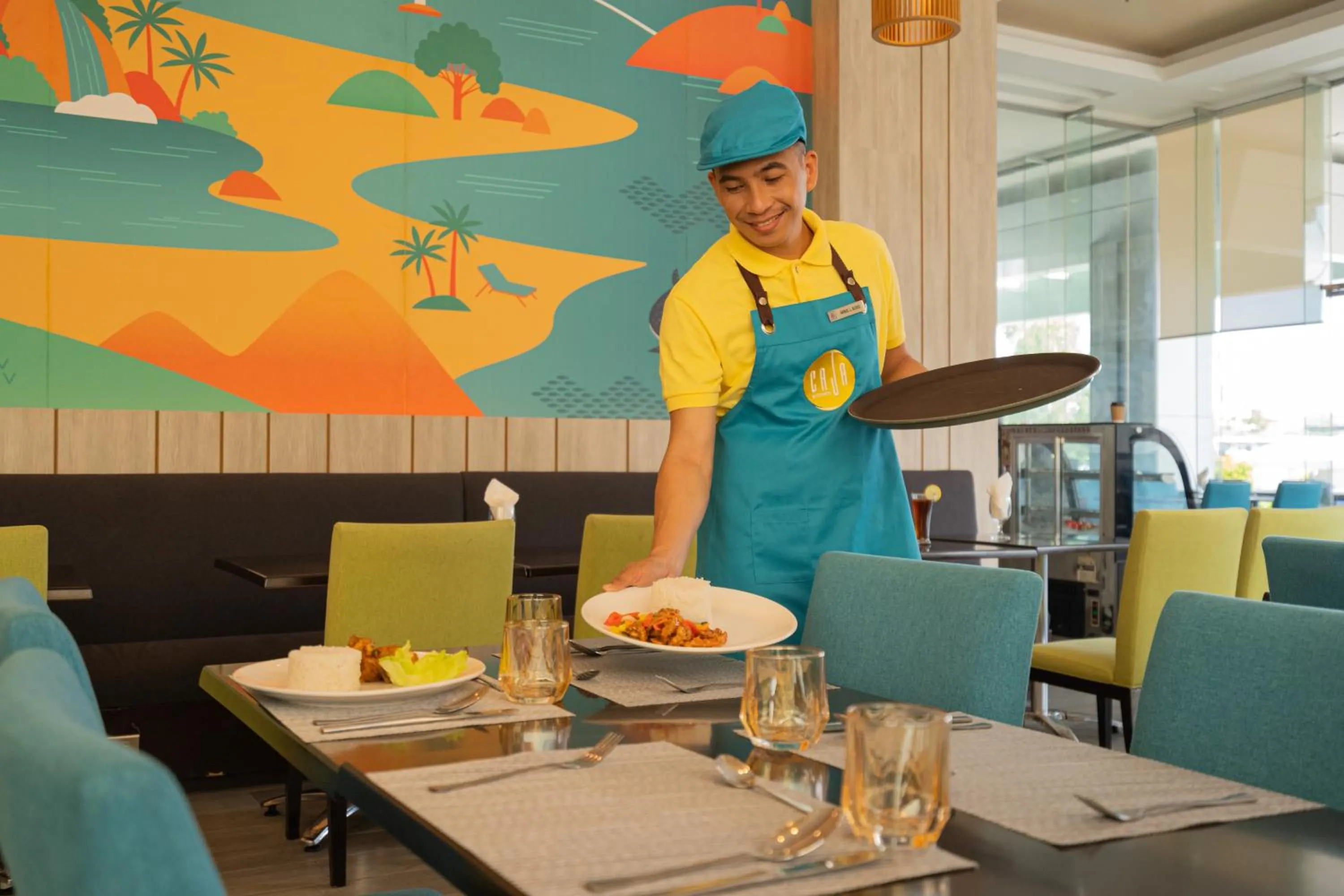 Restaurant/places to eat in Bayfront Hotel Cebu North Reclamation