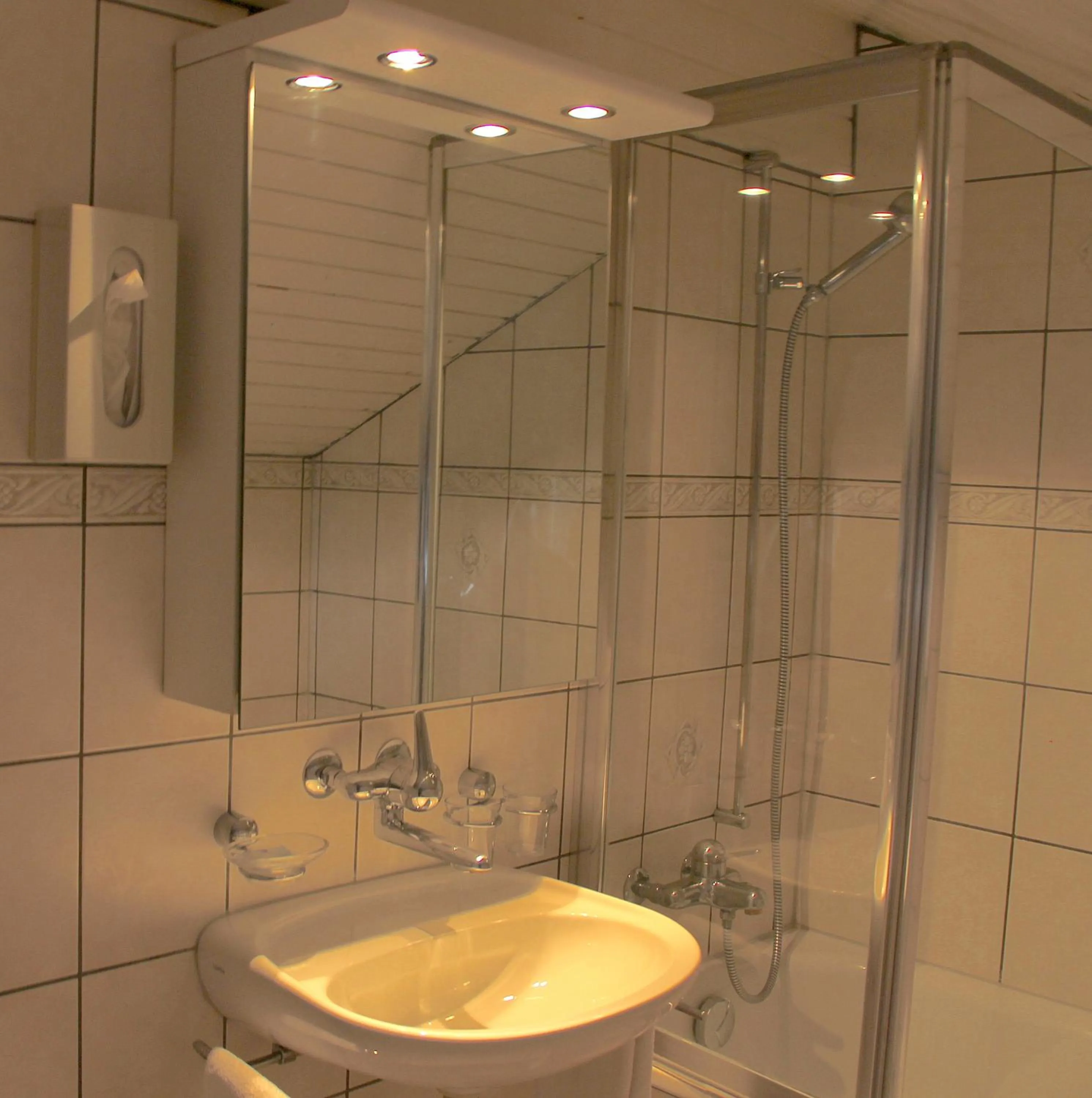 Bathroom in Hotel Eigerblick