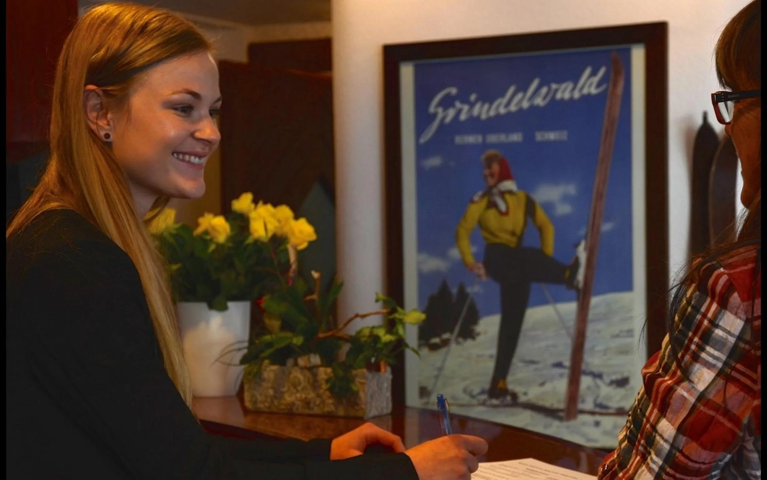 Lobby or reception in Hotel Eigerblick