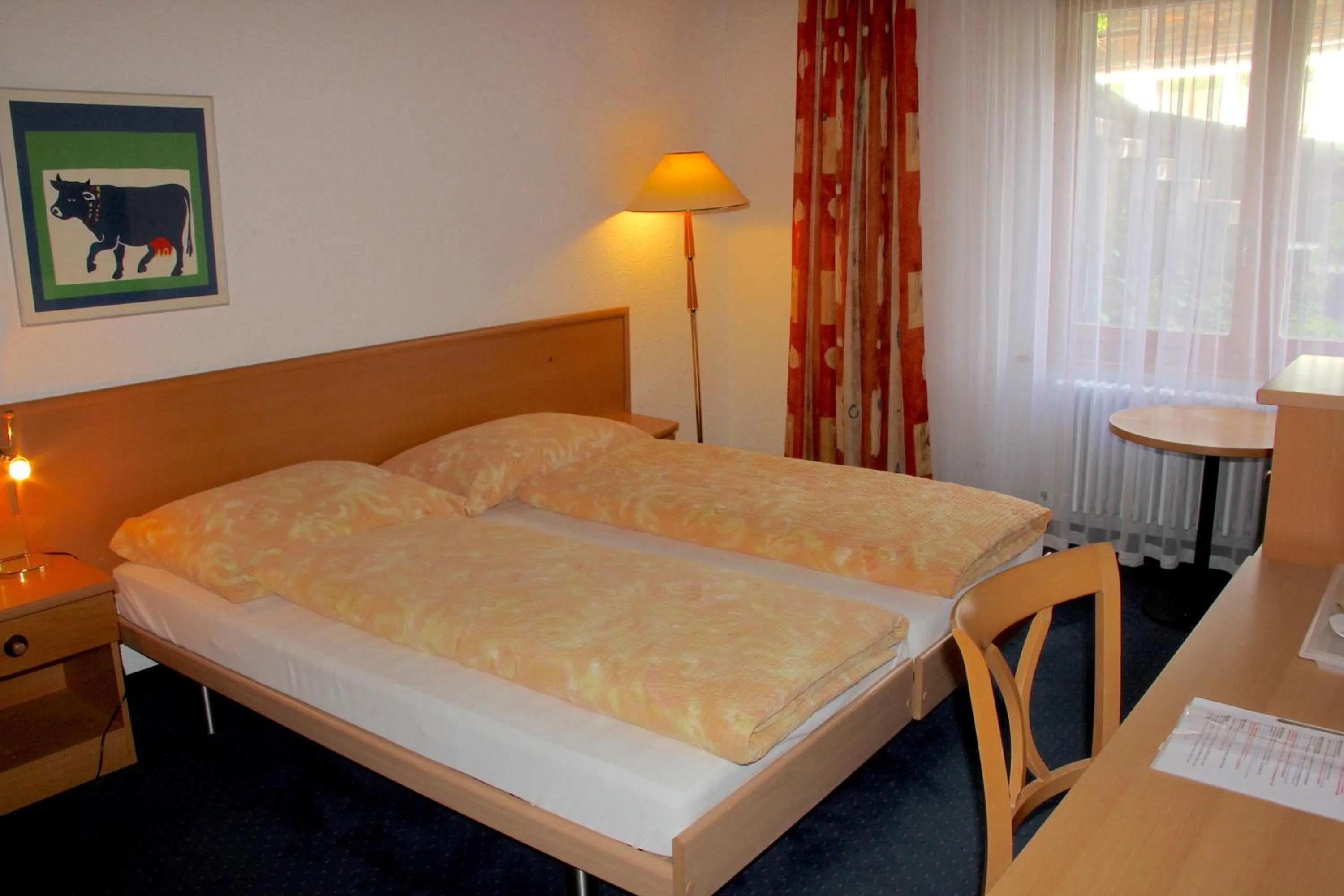 Bedroom, Bed in Hotel Eigerblick