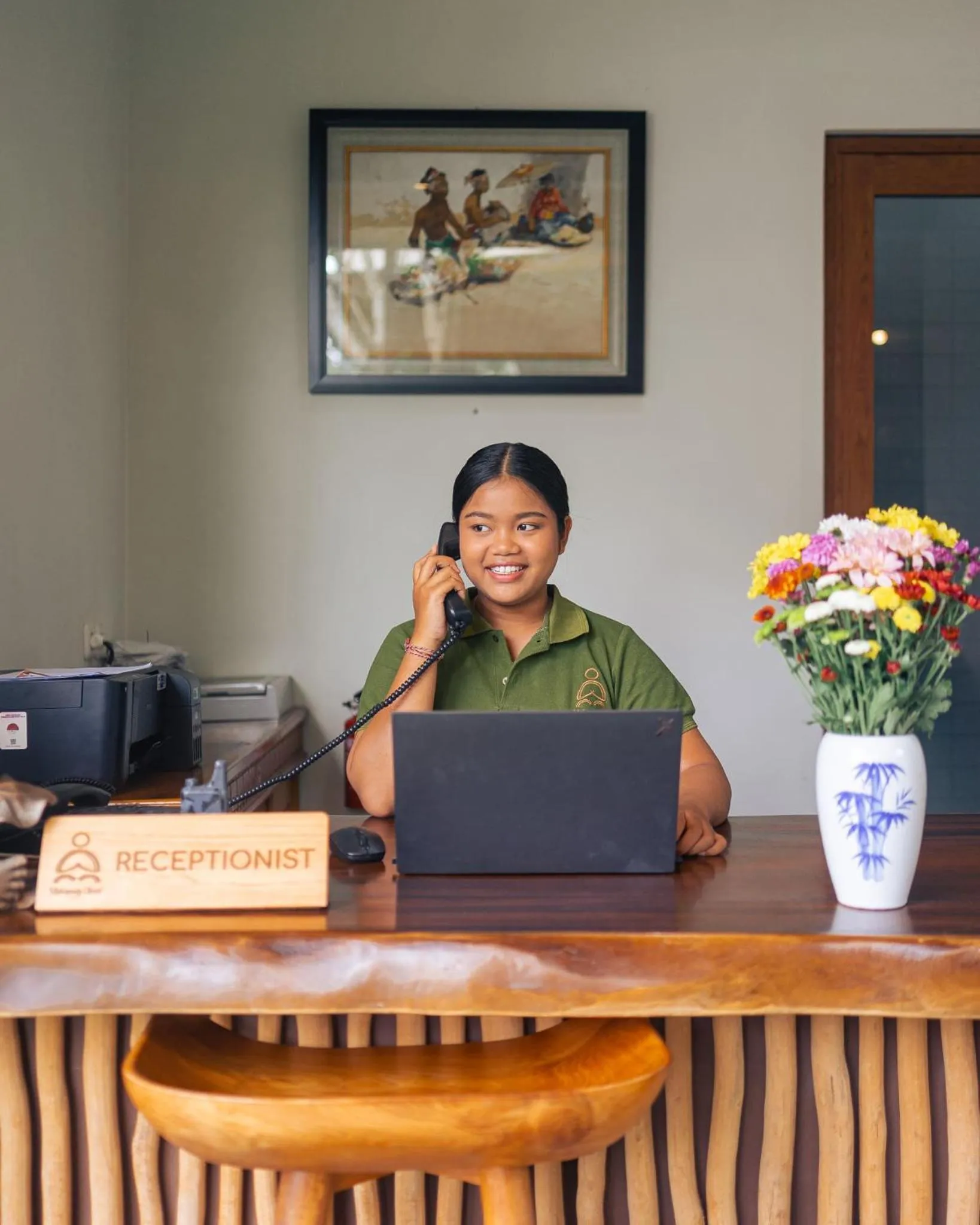 Lobby or reception in Mahayoga Ubud Private Pool Villa Spa And Resto