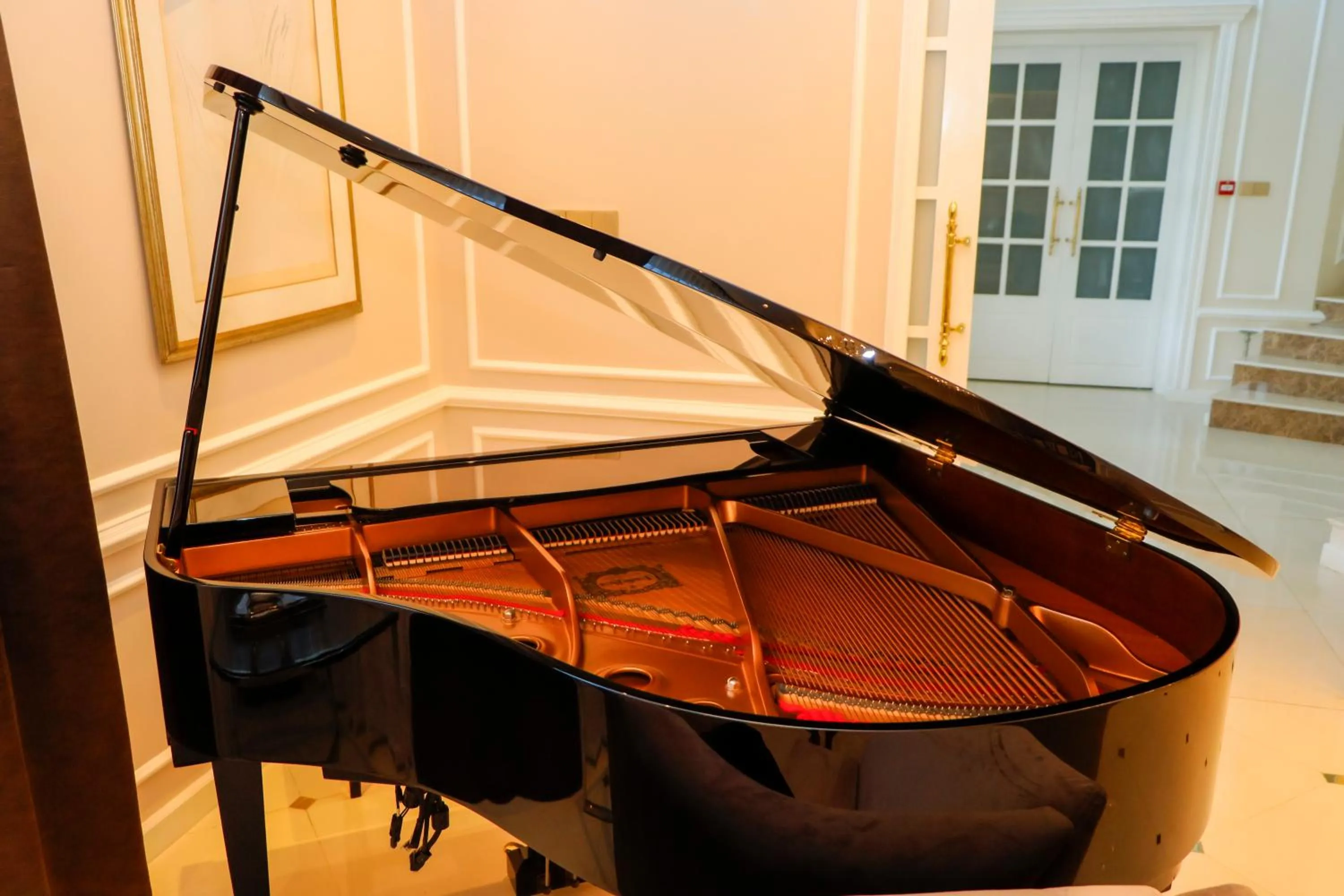 Living room in Agandau House