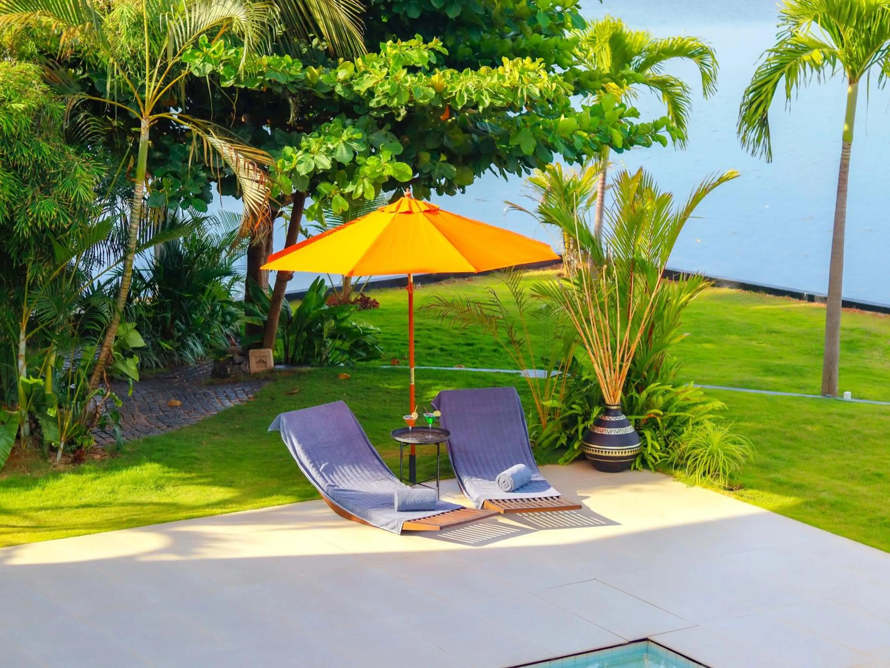 Patio in Agandau House