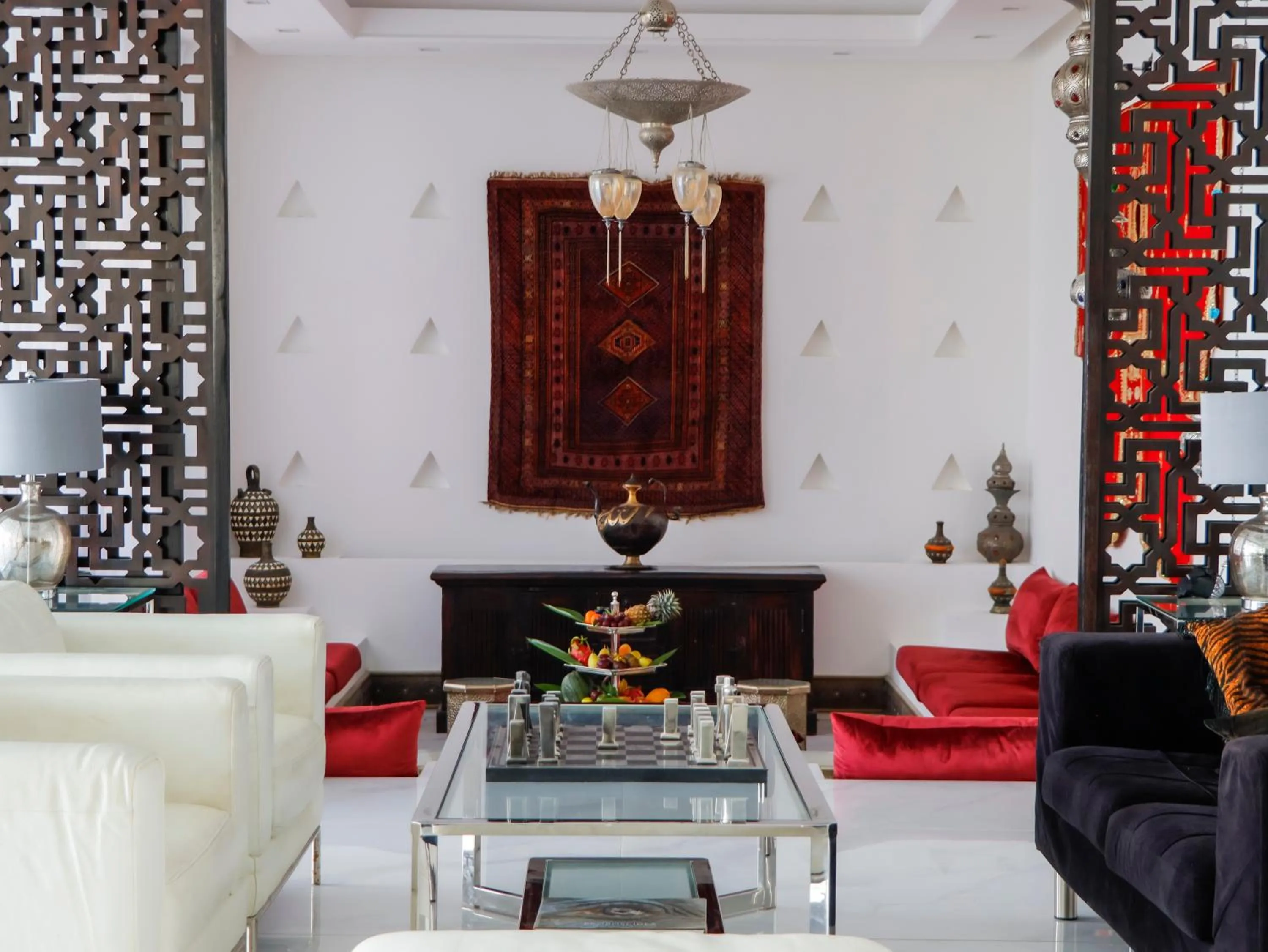 Living room in Agandau House