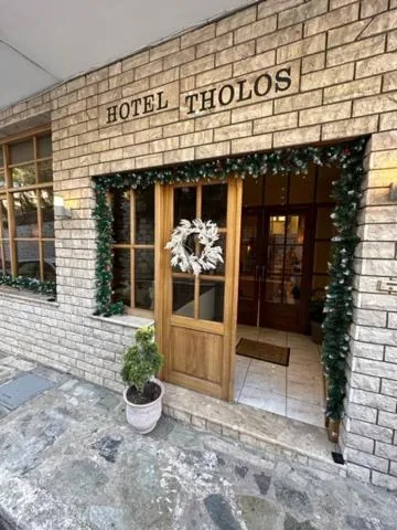 Facade/entrance in THOLOS HOTEL