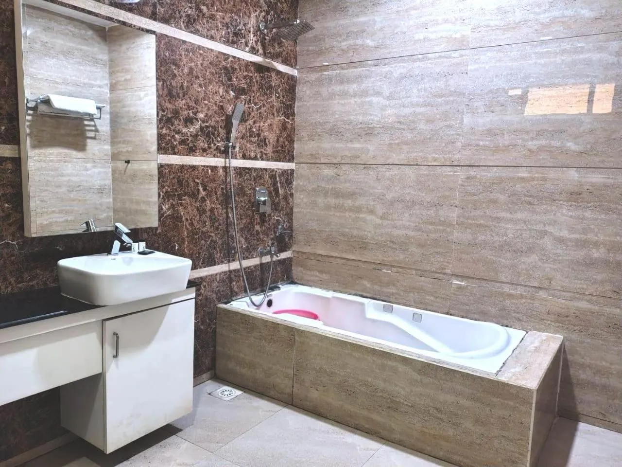 Bathroom in VITS Select Grand Inn, Ratnagiri