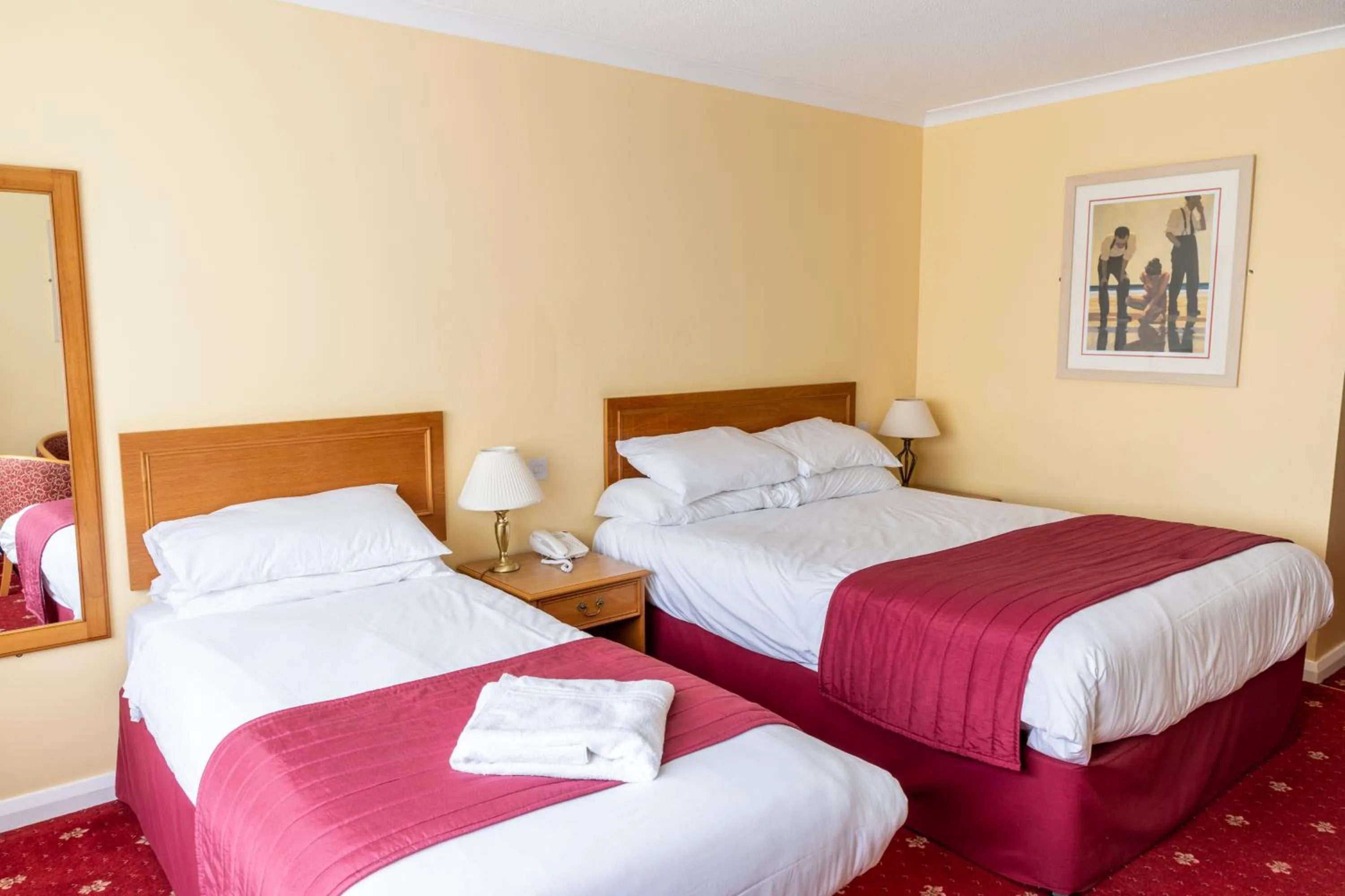 Bed in Tiverton Hotel Lounge & Venue