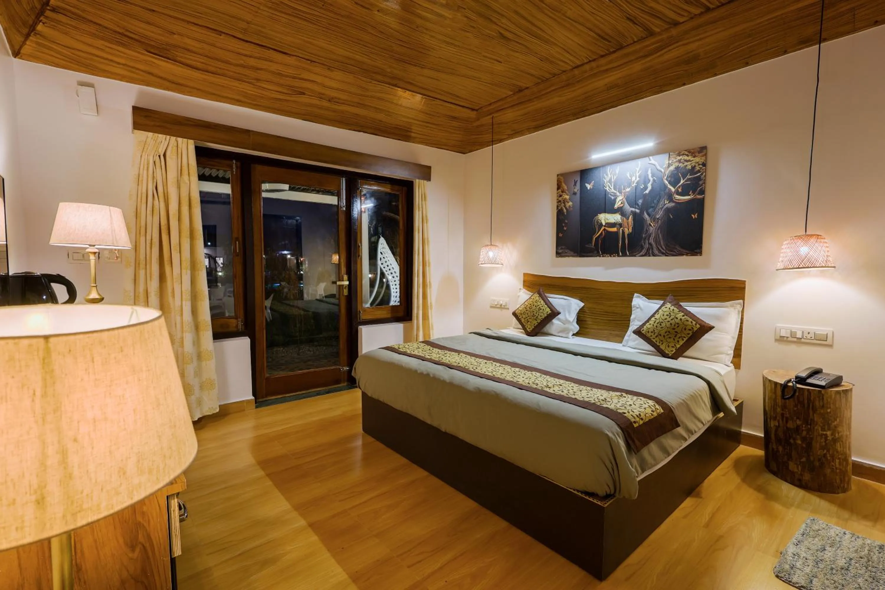 Bed in Wild Planets Corbett Resort, 2 Kms from Anantum Gateway Resorts