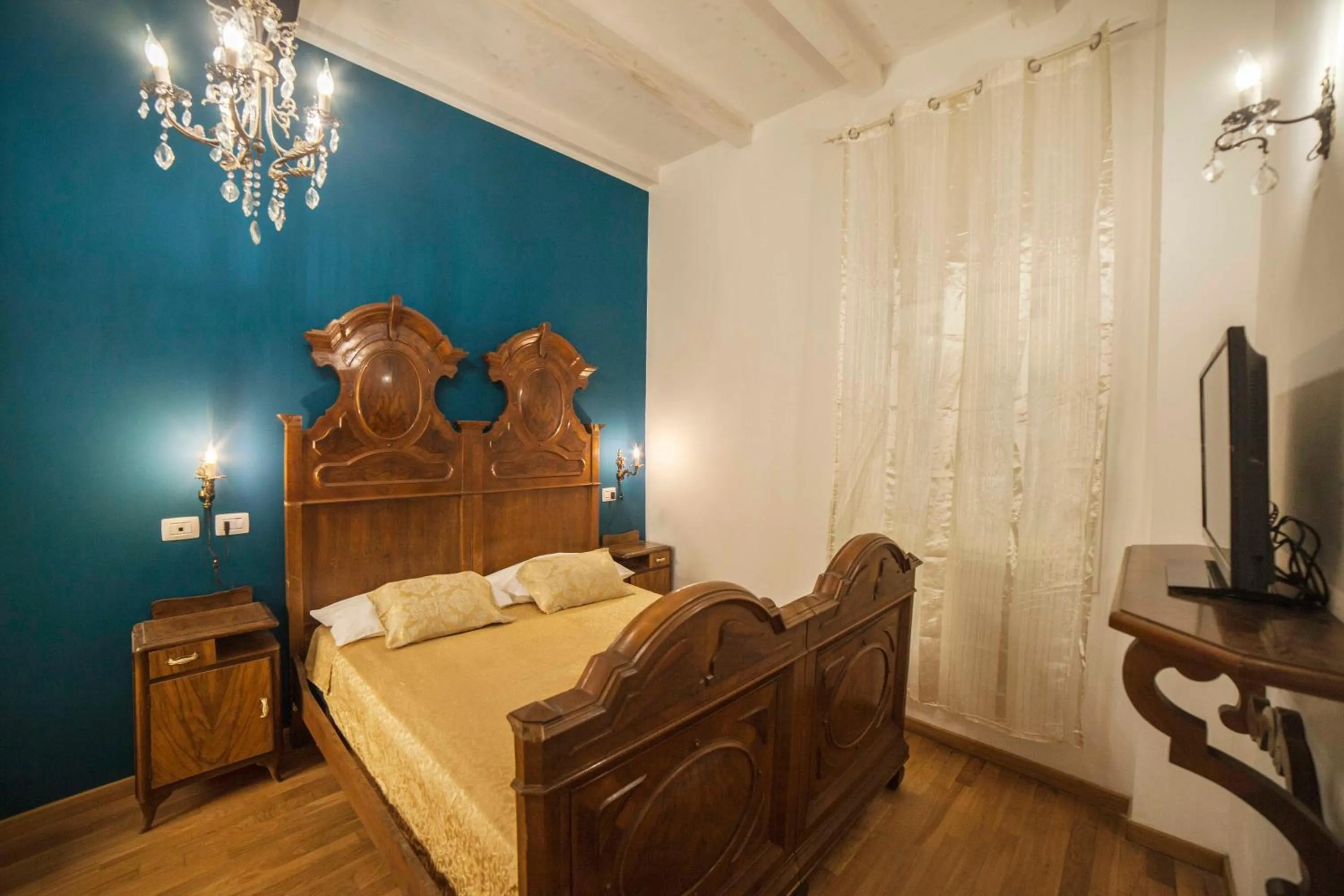 Bed in Il Fonticolo Room & Breakfast