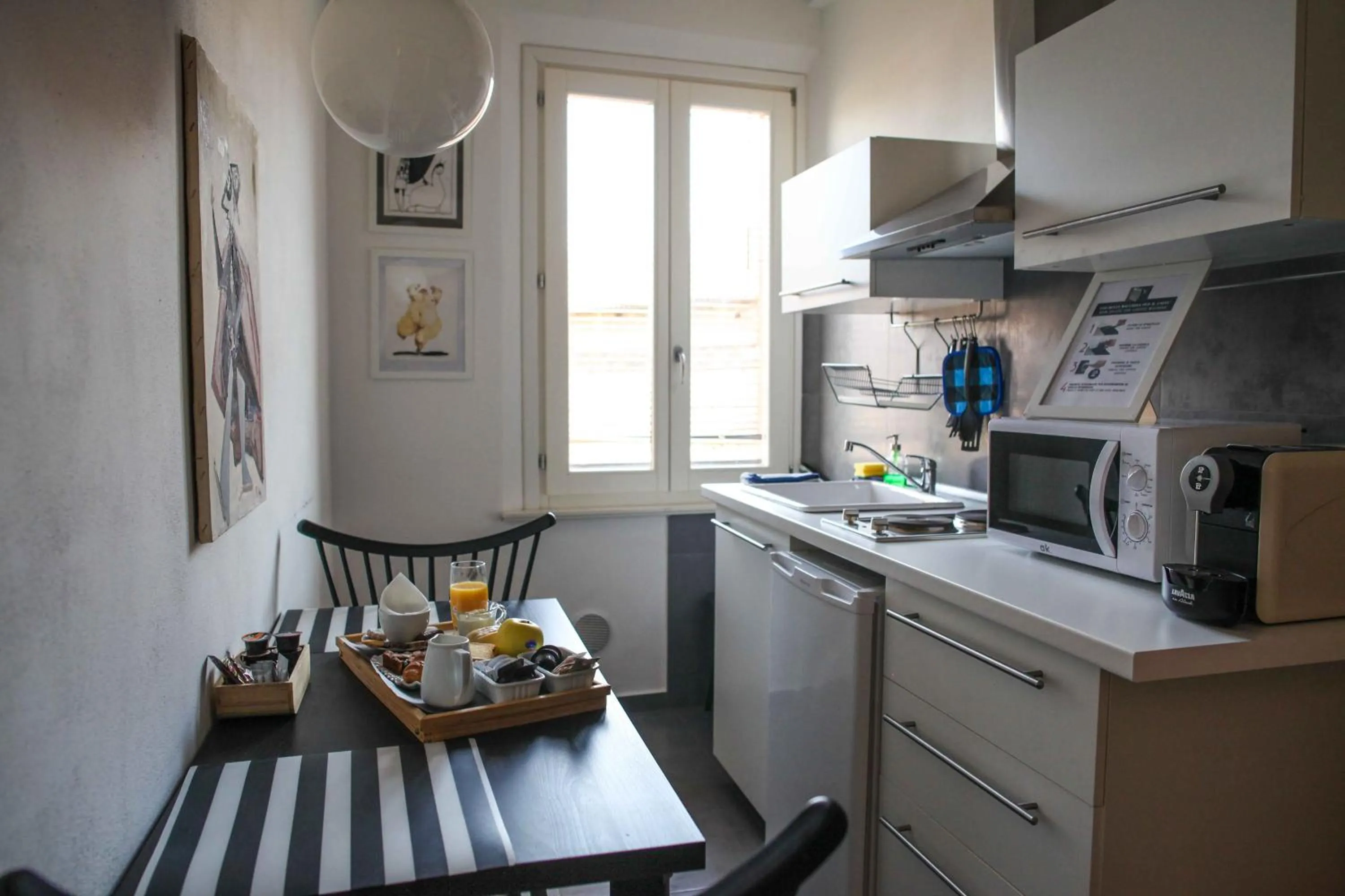 Kitchen or kitchenette in Il Fonticolo Room & Breakfast