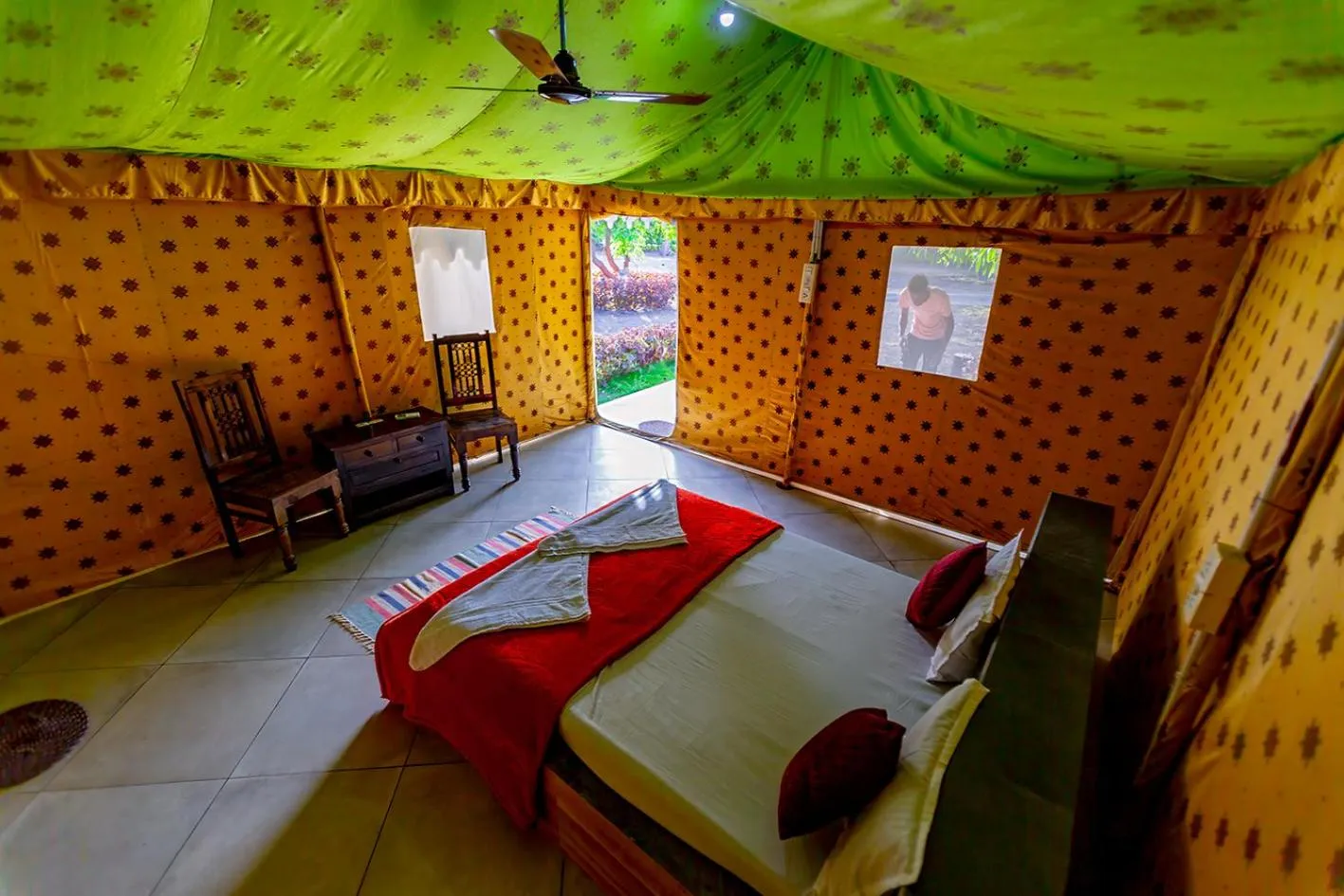 Living room in Amber Resort