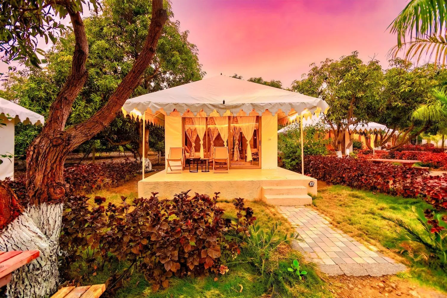 Natural landscape in Amber Resort