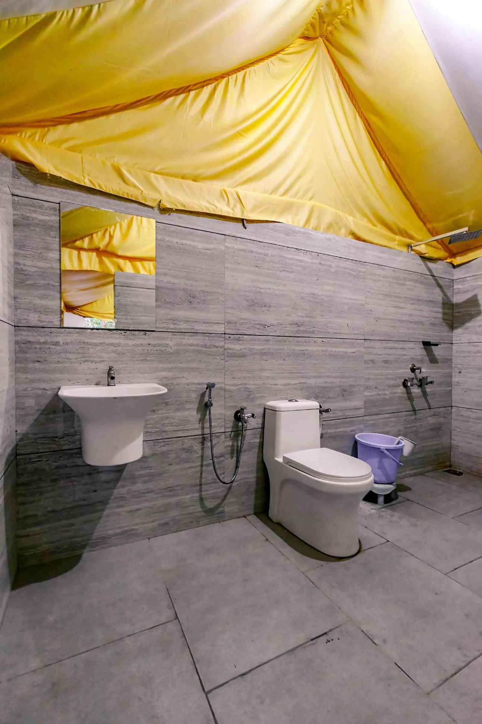 Shower in Amber Resort