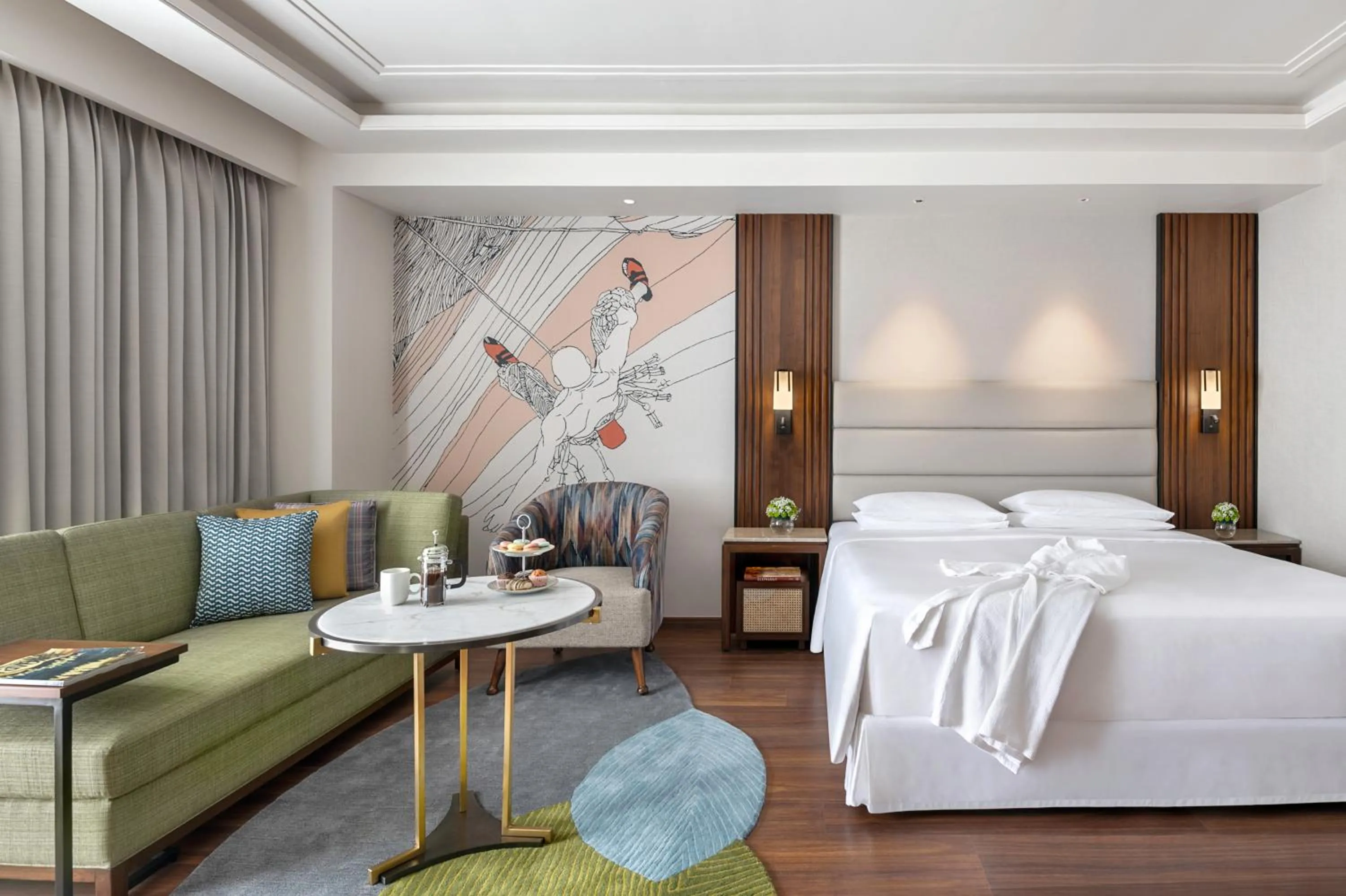 Bed in Hyatt Centric Rajpur Road Dehradun