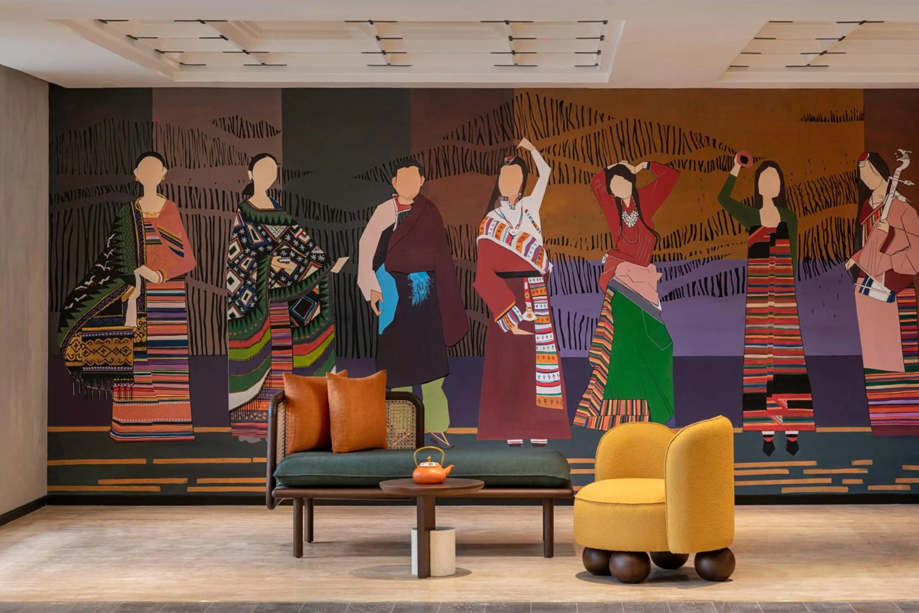 Seating area in Hyatt Centric Rajpur Road Dehradun