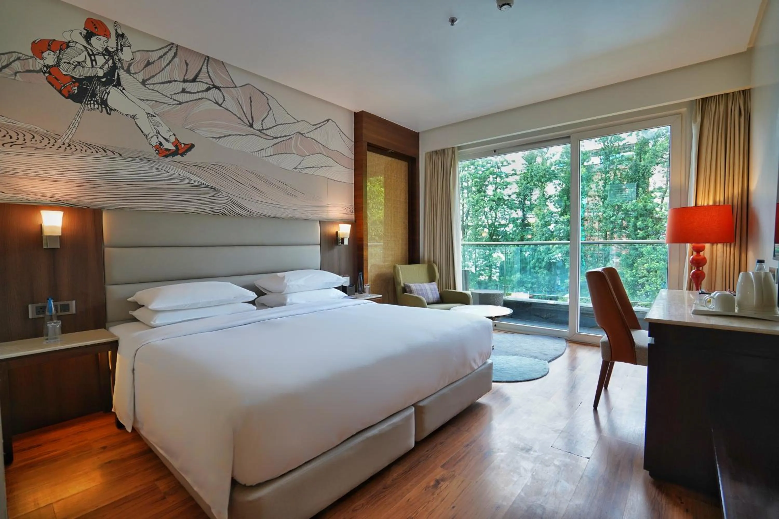 Bedroom, Bed in Hyatt Centric Rajpur Road Dehradun