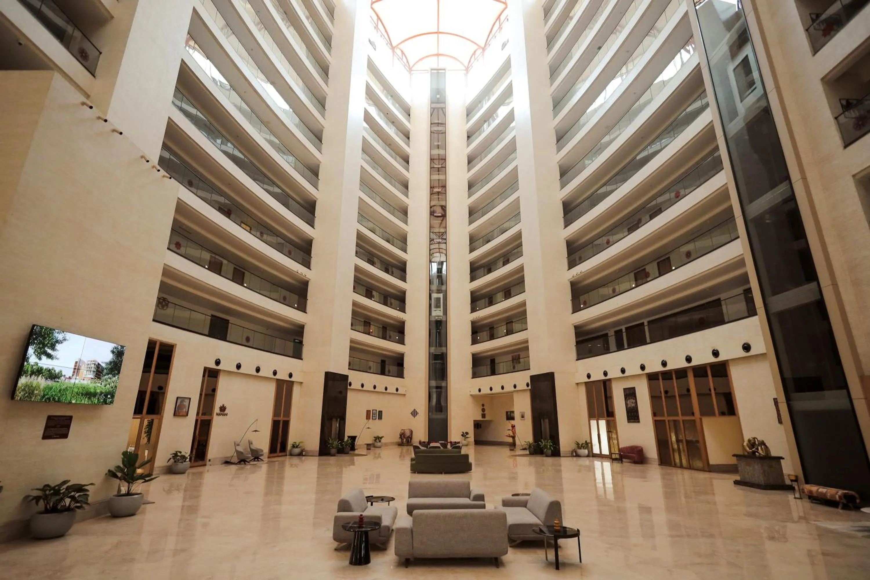 Lobby or reception in Regenta - The World Surat