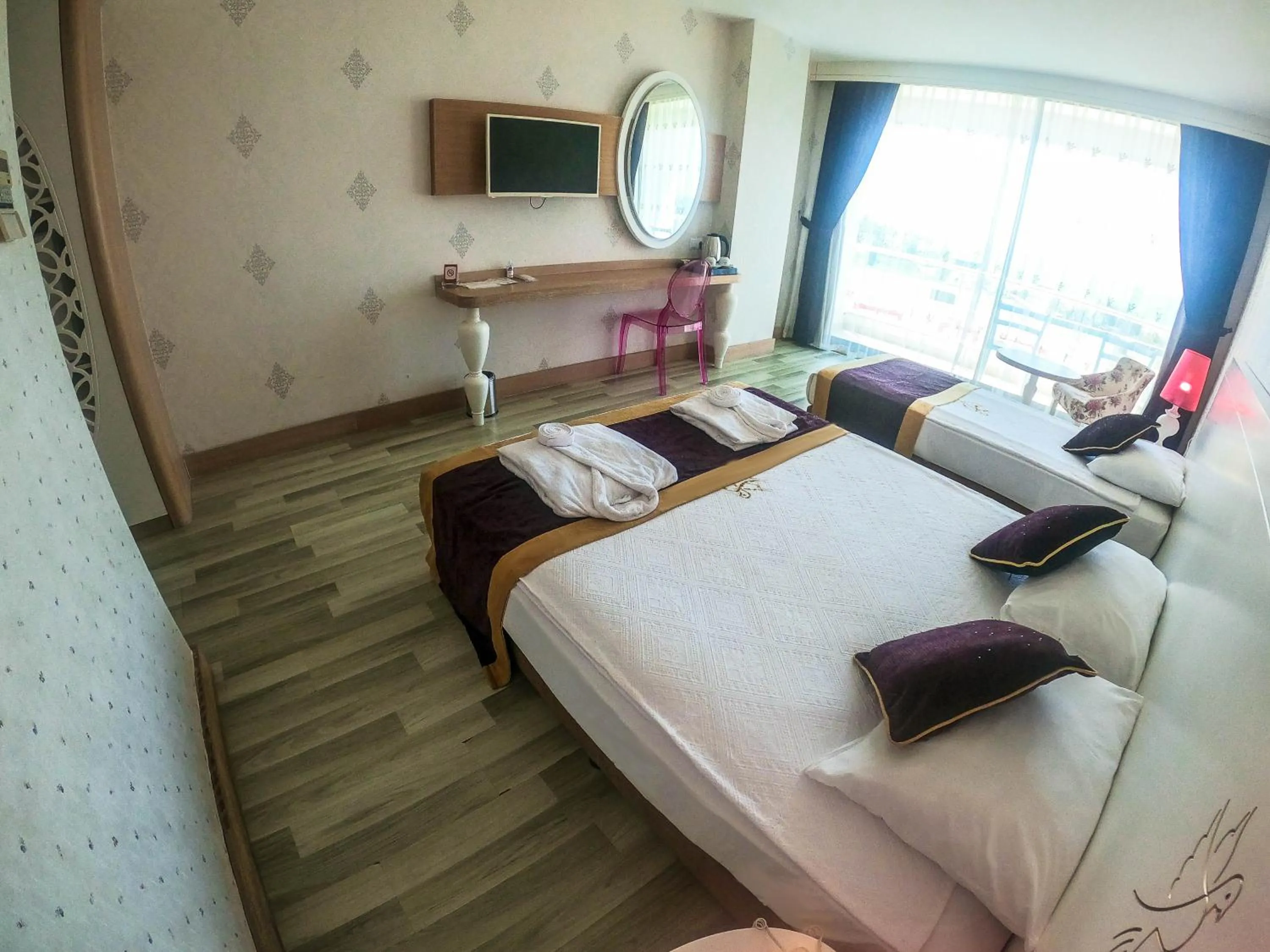 Bed in Raymar Resort & Aqua Ultra All Inclusive