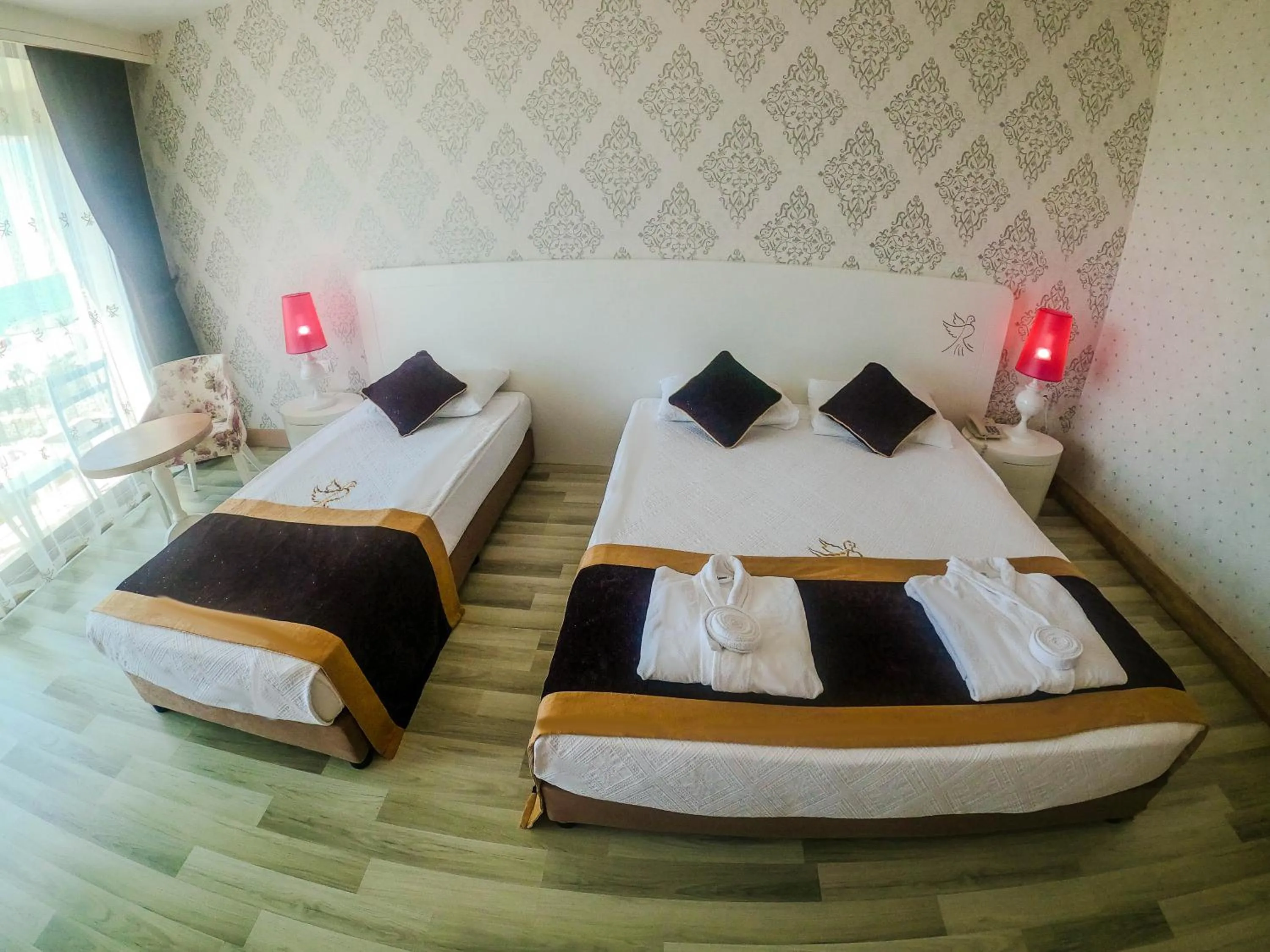 Bed in Raymar Resort & Aqua Ultra All Inclusive