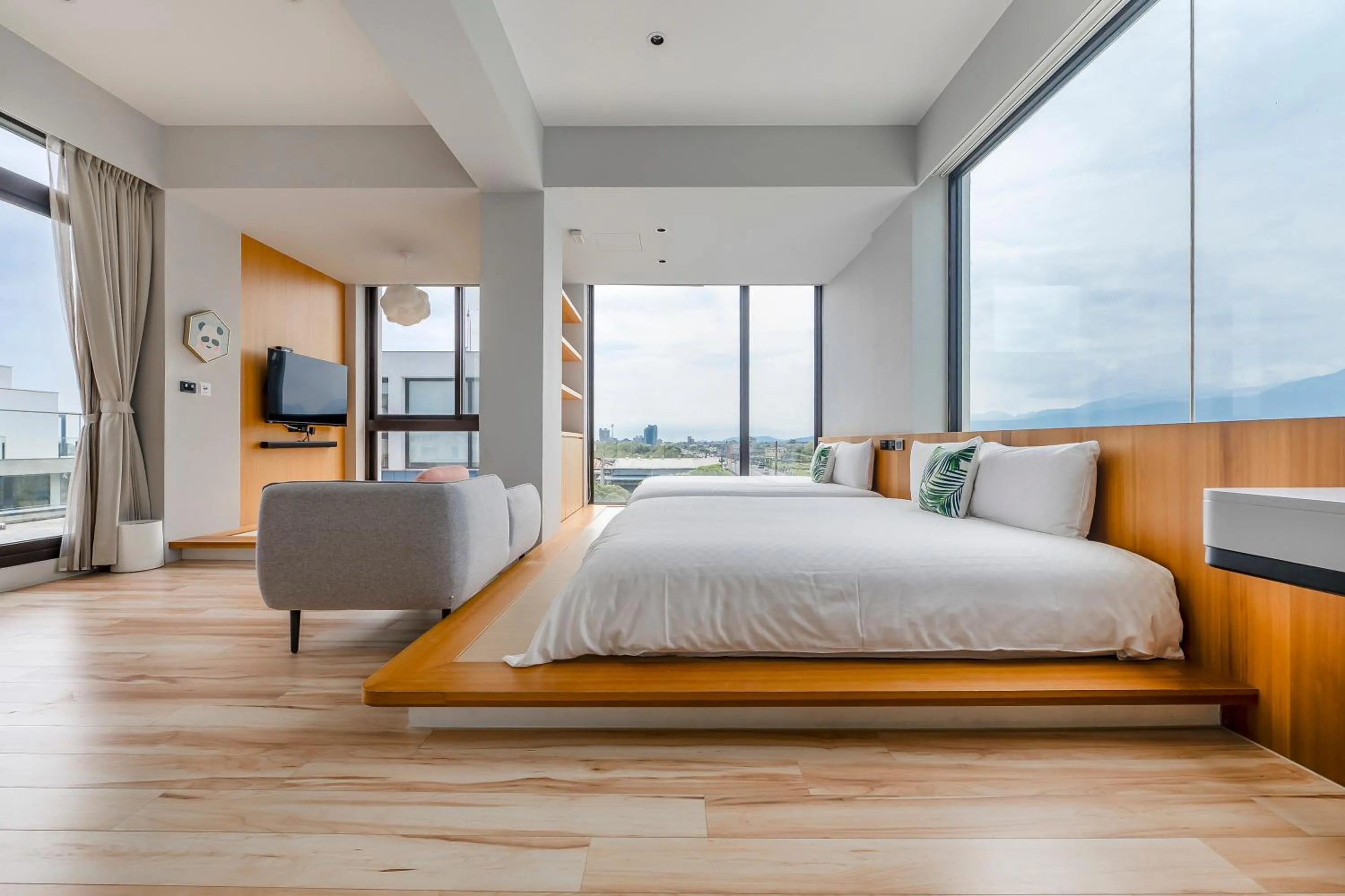 Photo of the whole room, Bed in Ning Xia Time