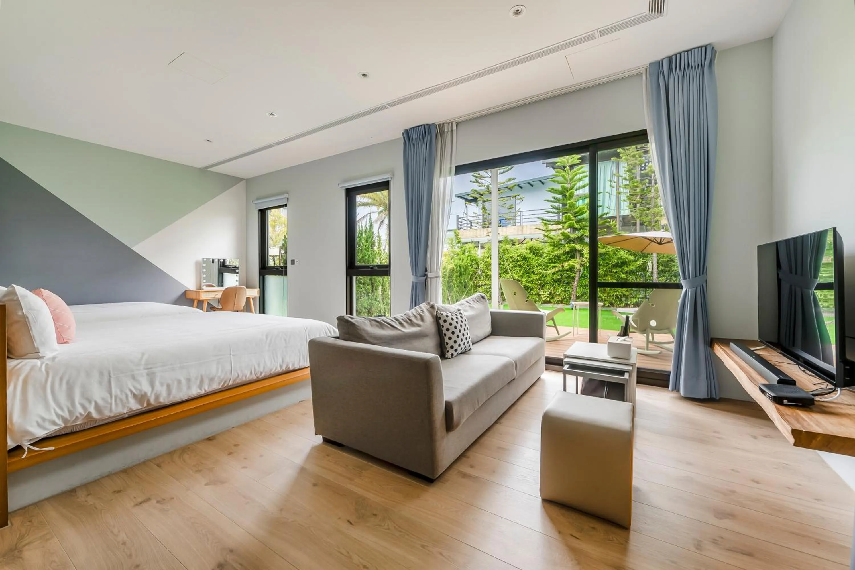 Photo of the whole room, Bed in Ning Xia Time