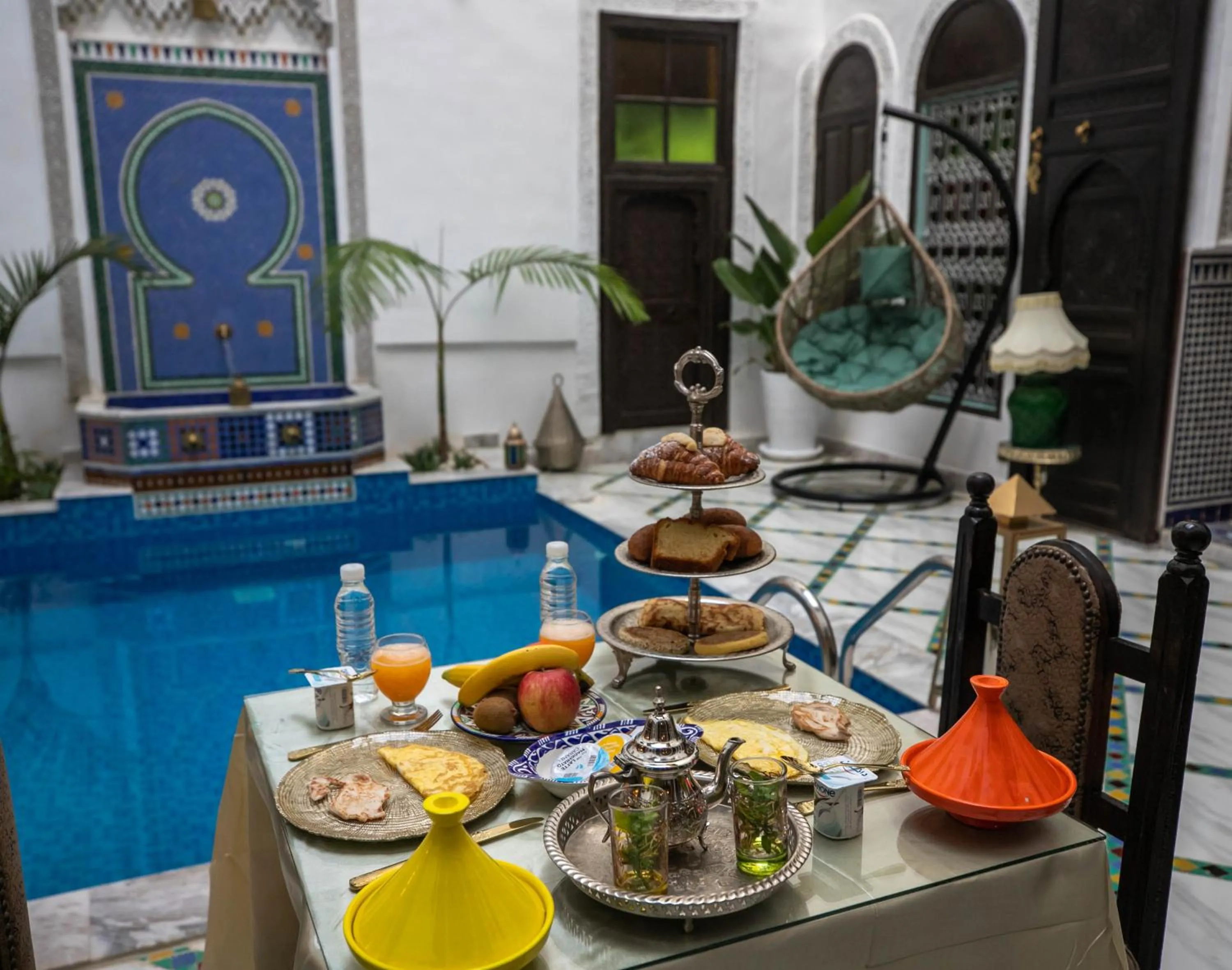 Food and drinks in Palais Chahd Luxury