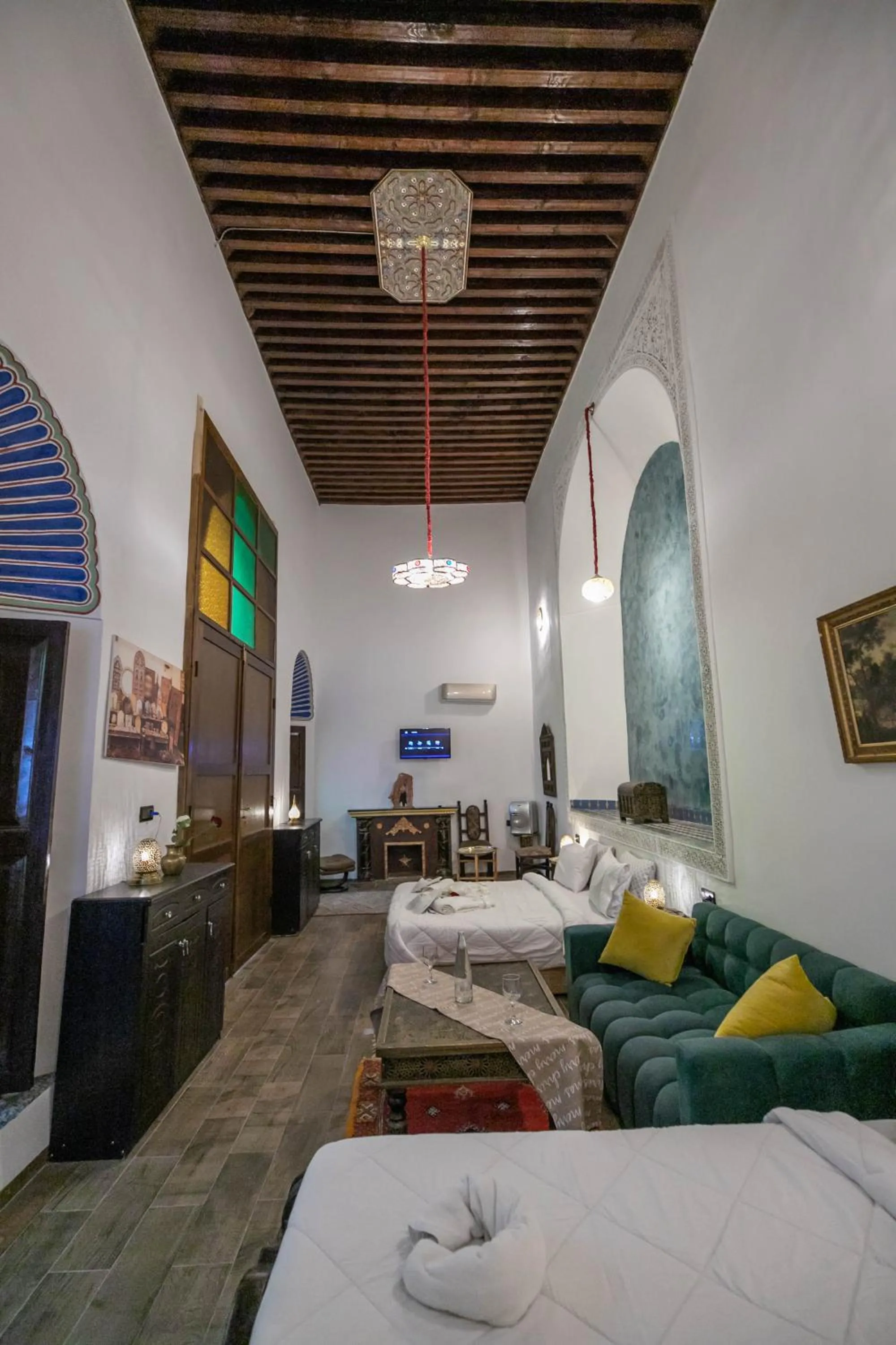 Bed in Palais Chahd Luxury