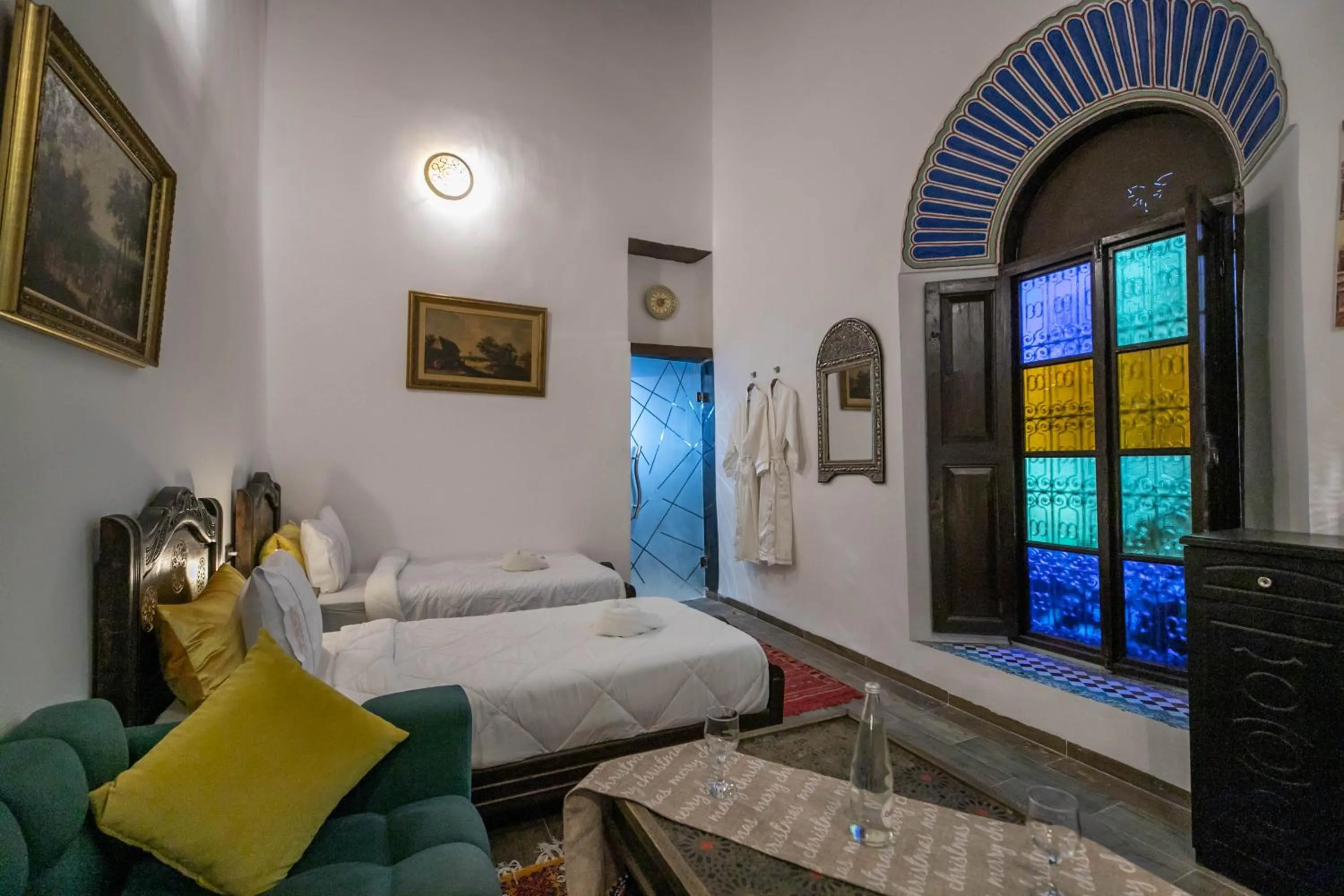 Bed in Palais Chahd Luxury