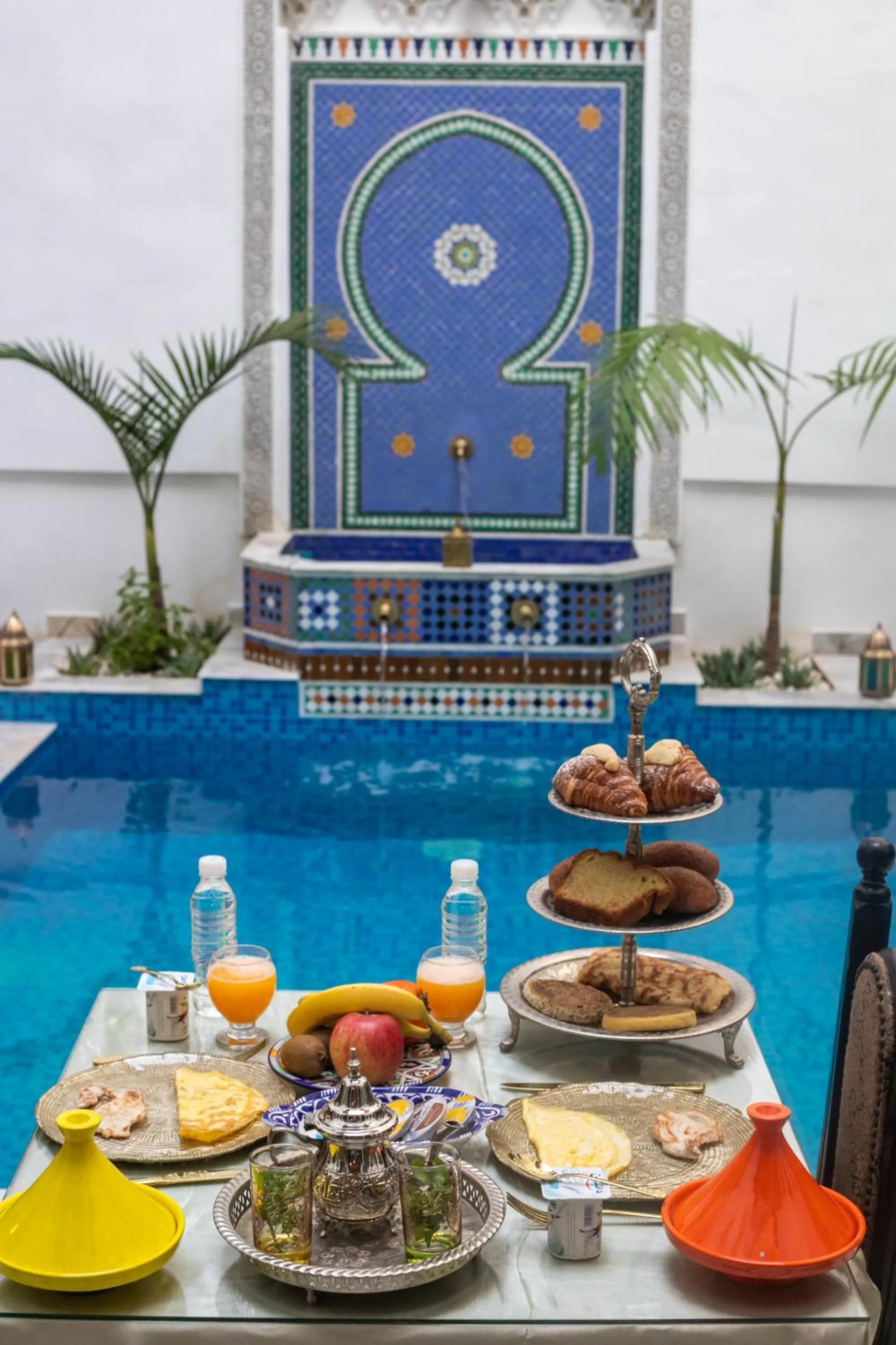 Food and drinks in Palais Chahd Luxury