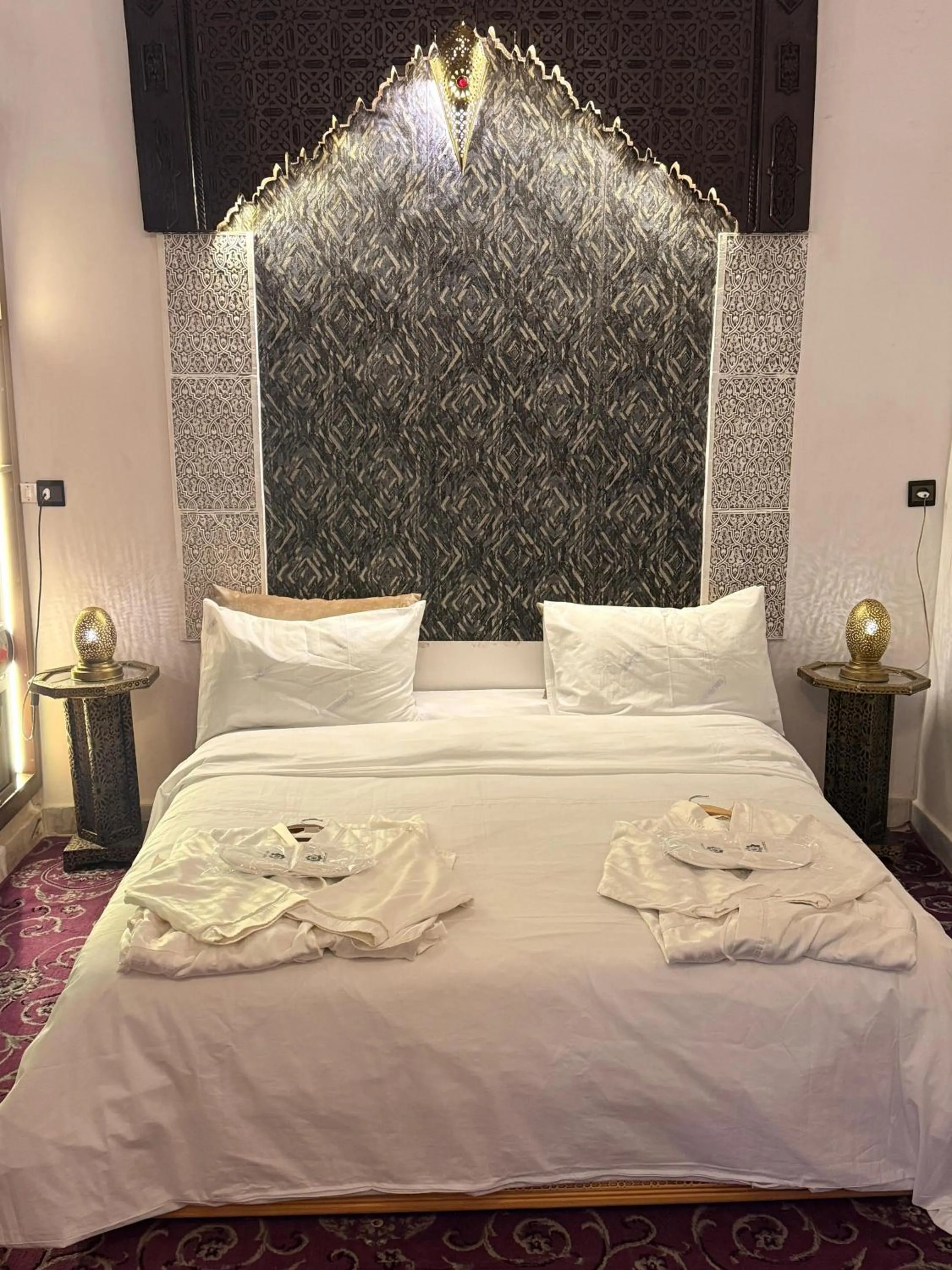 Bed in Palais Chahd Luxury
