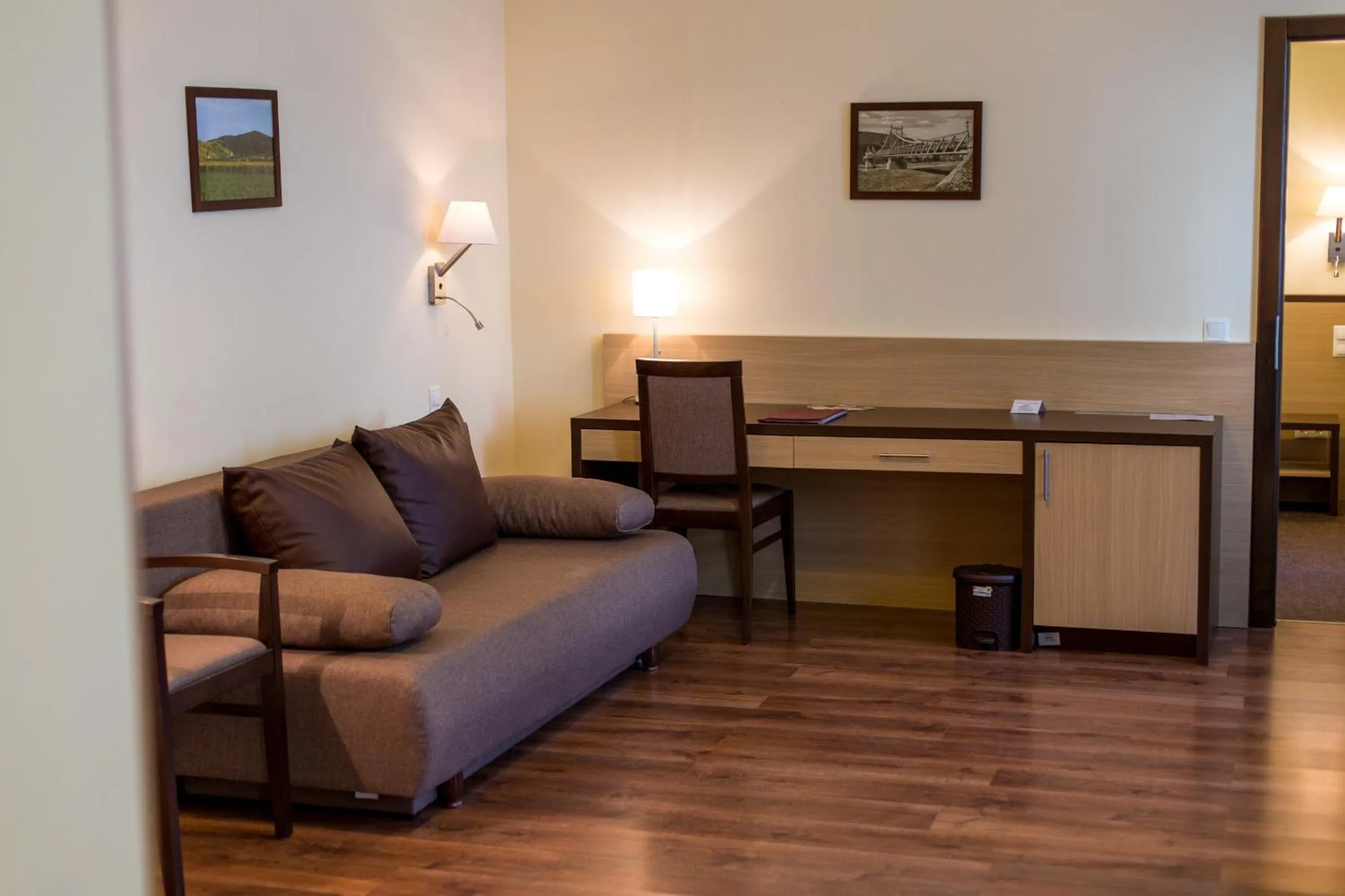 Bed in Tokajvár Hotel