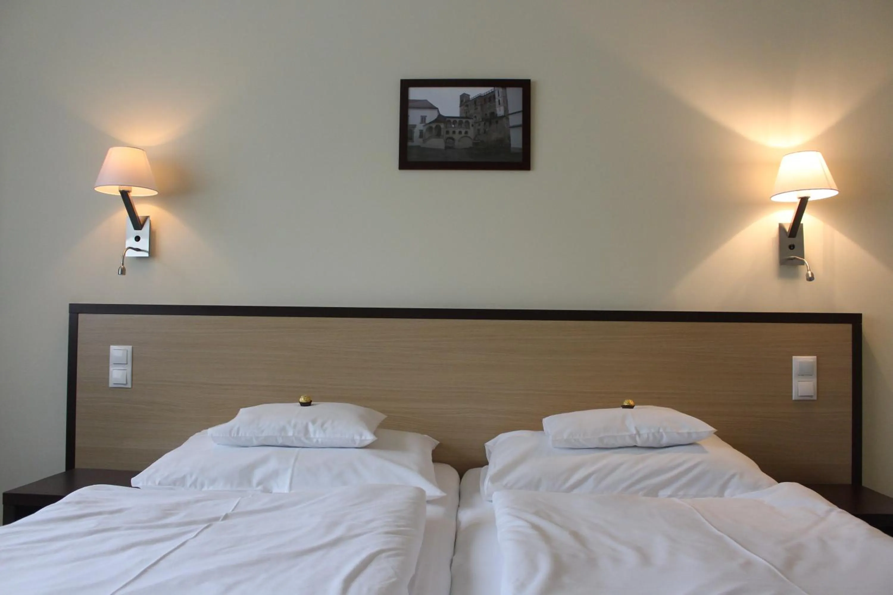 Bed in Tokajvár Hotel