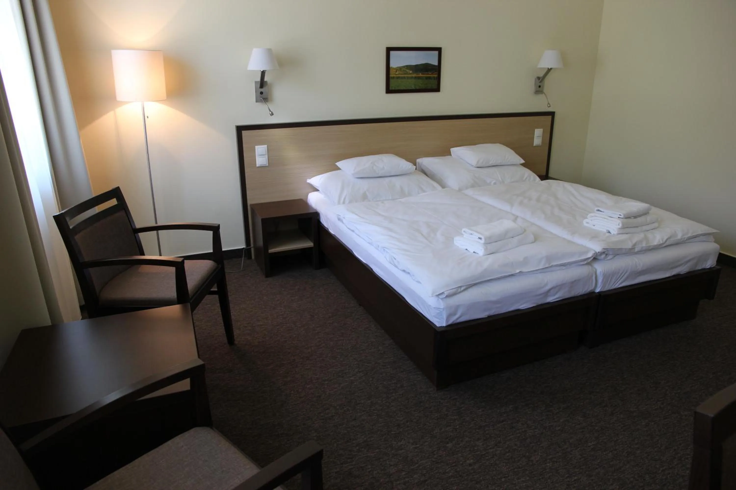 Bed in Tokajvár Hotel