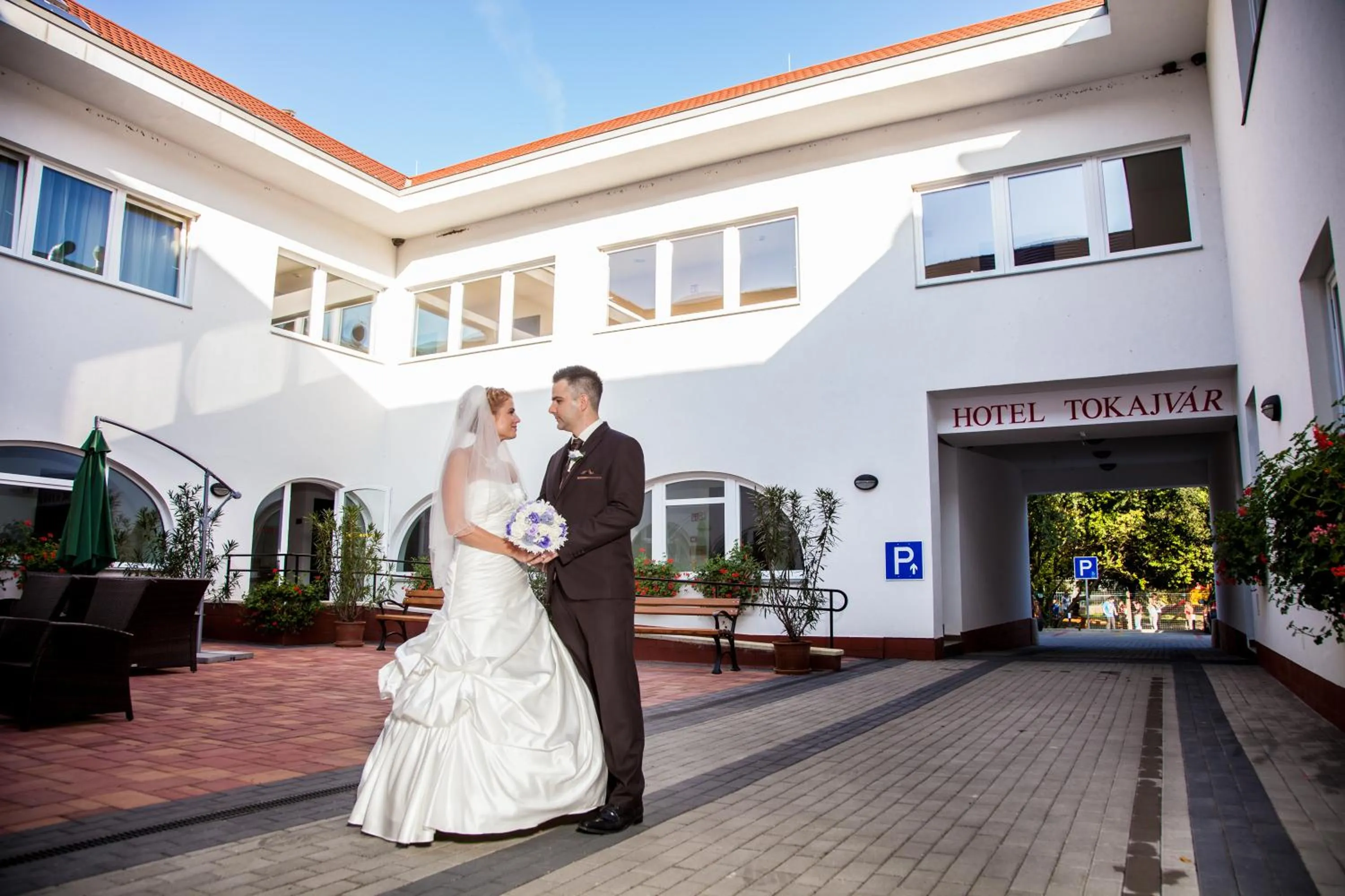 People in Tokajvár Hotel