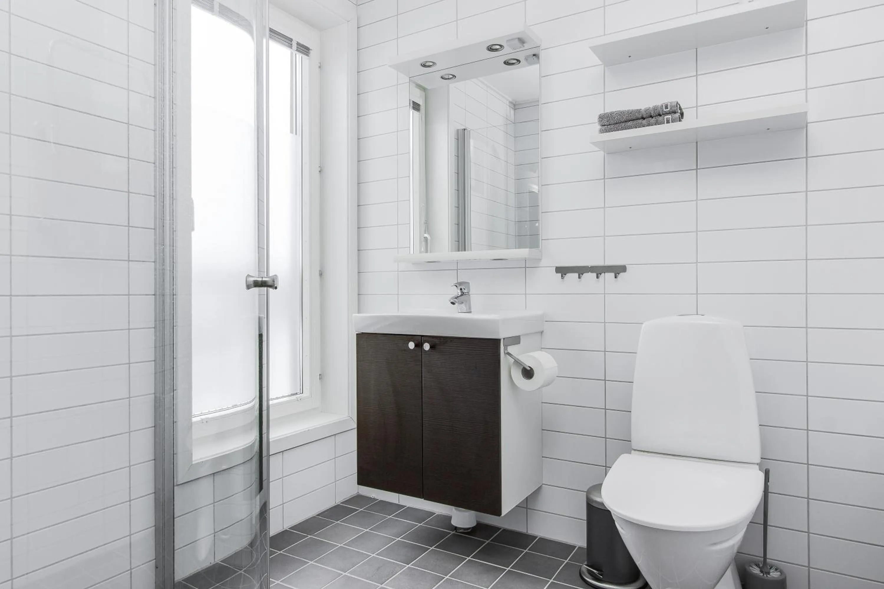 Shower in Funäs Ski Lodge