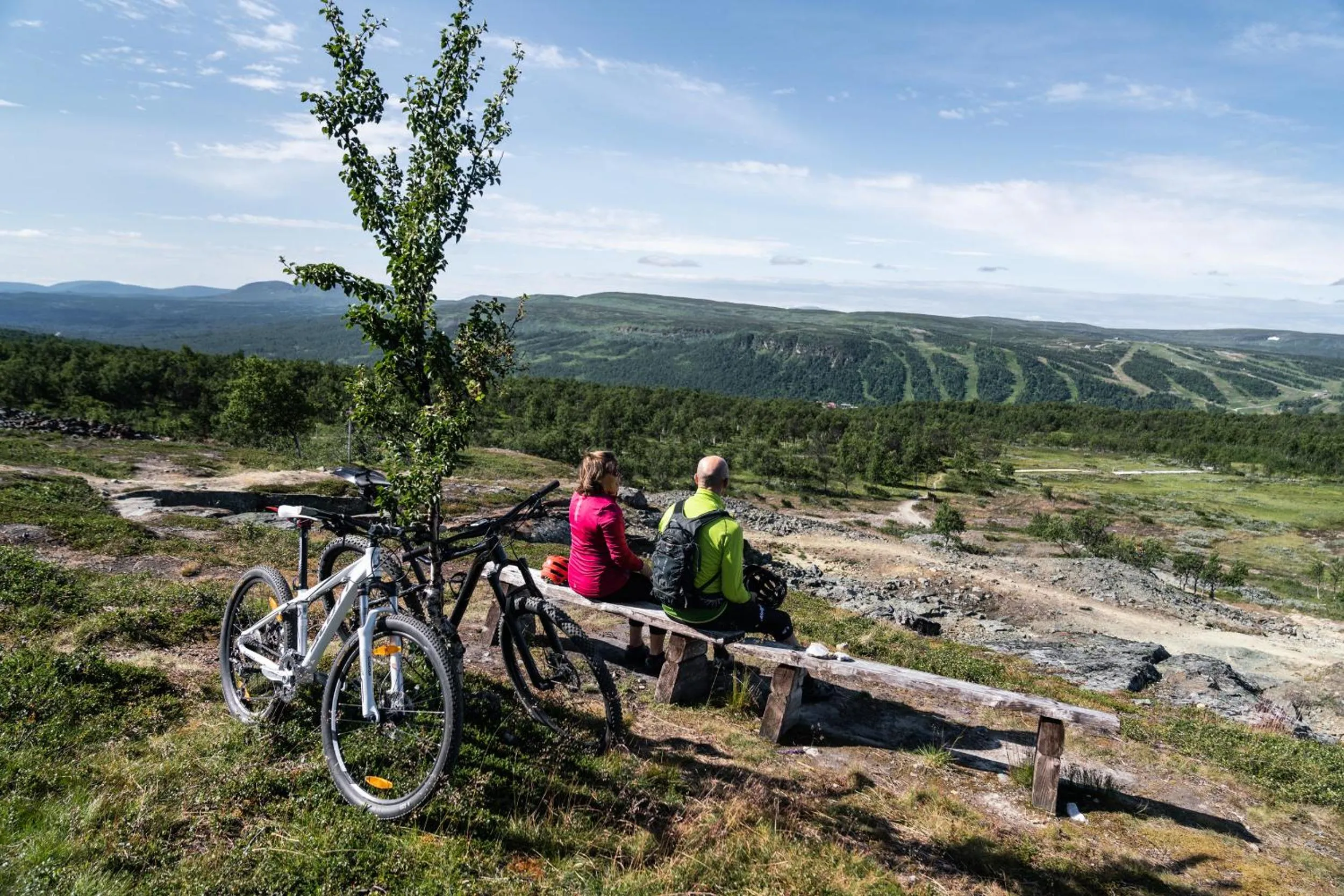 Natural landscape in Funäs Ski Lodge