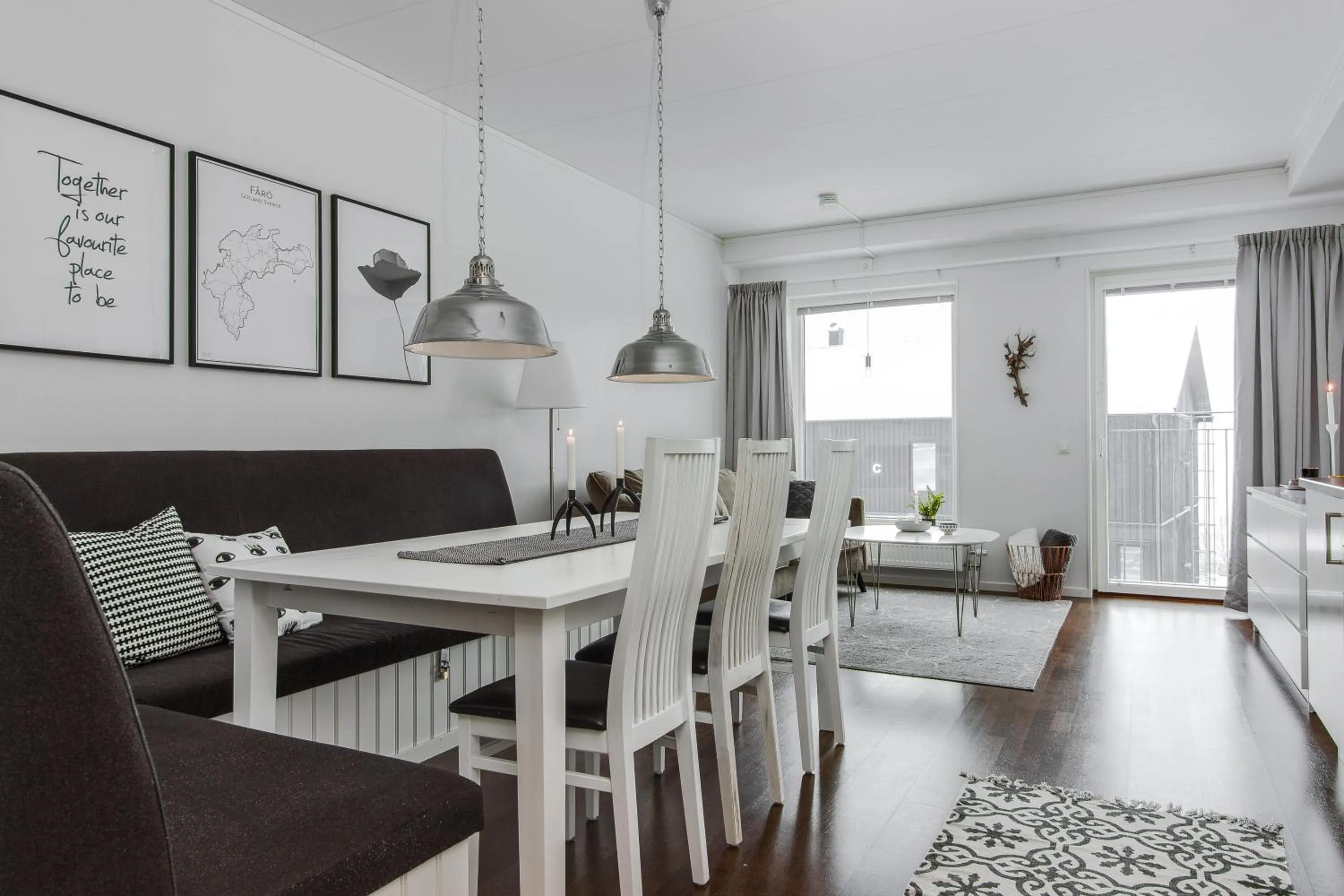 Seating area in Funäs Ski Lodge