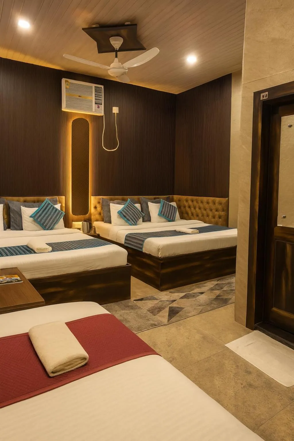 Bedroom, Bed in The Vacation Villa Agra A Boutique Hotel Near Taj Mahal