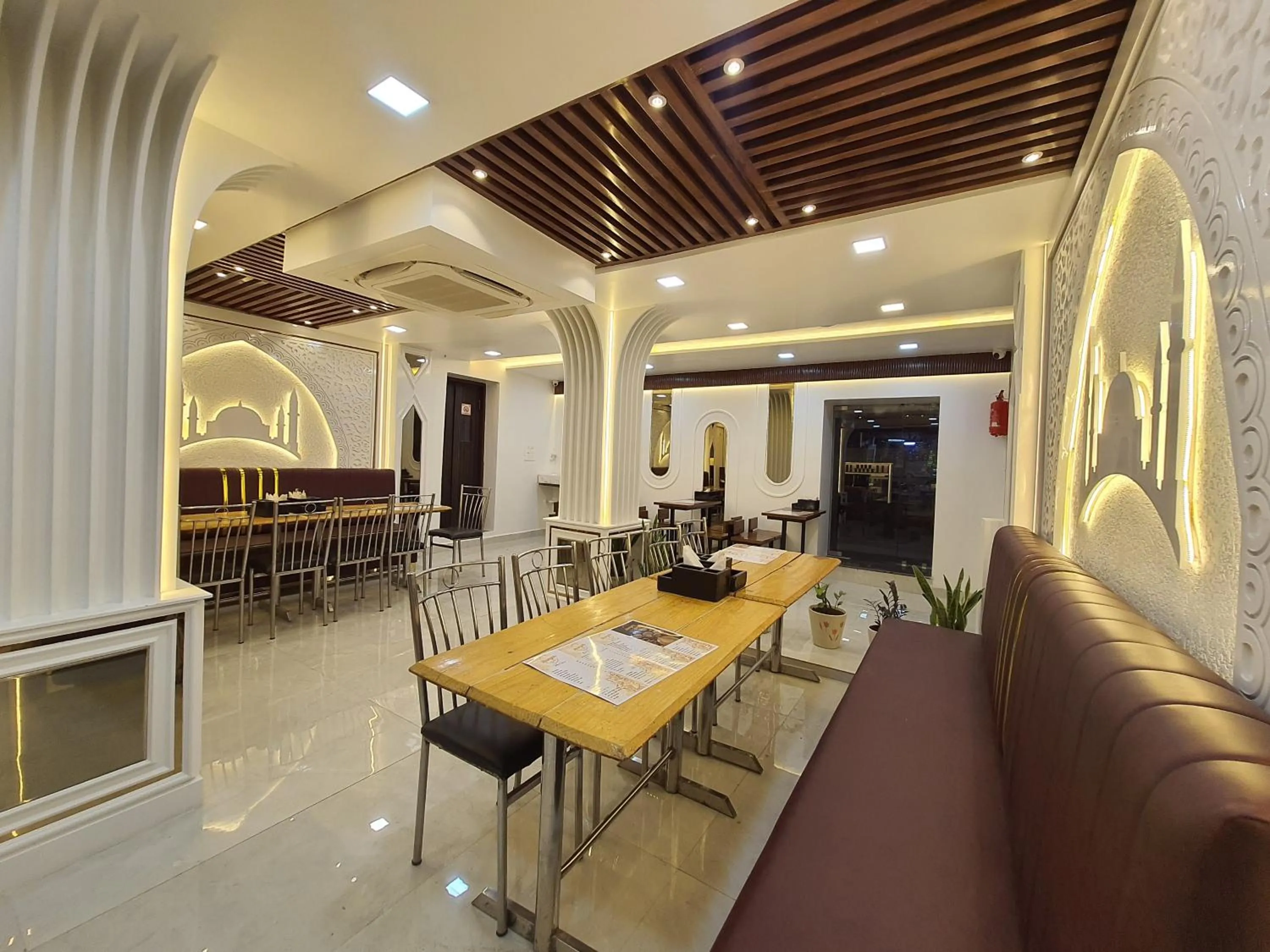 Restaurant/places to eat in The Vacation Villa Agra A Boutique Hotel Near Taj Mahal