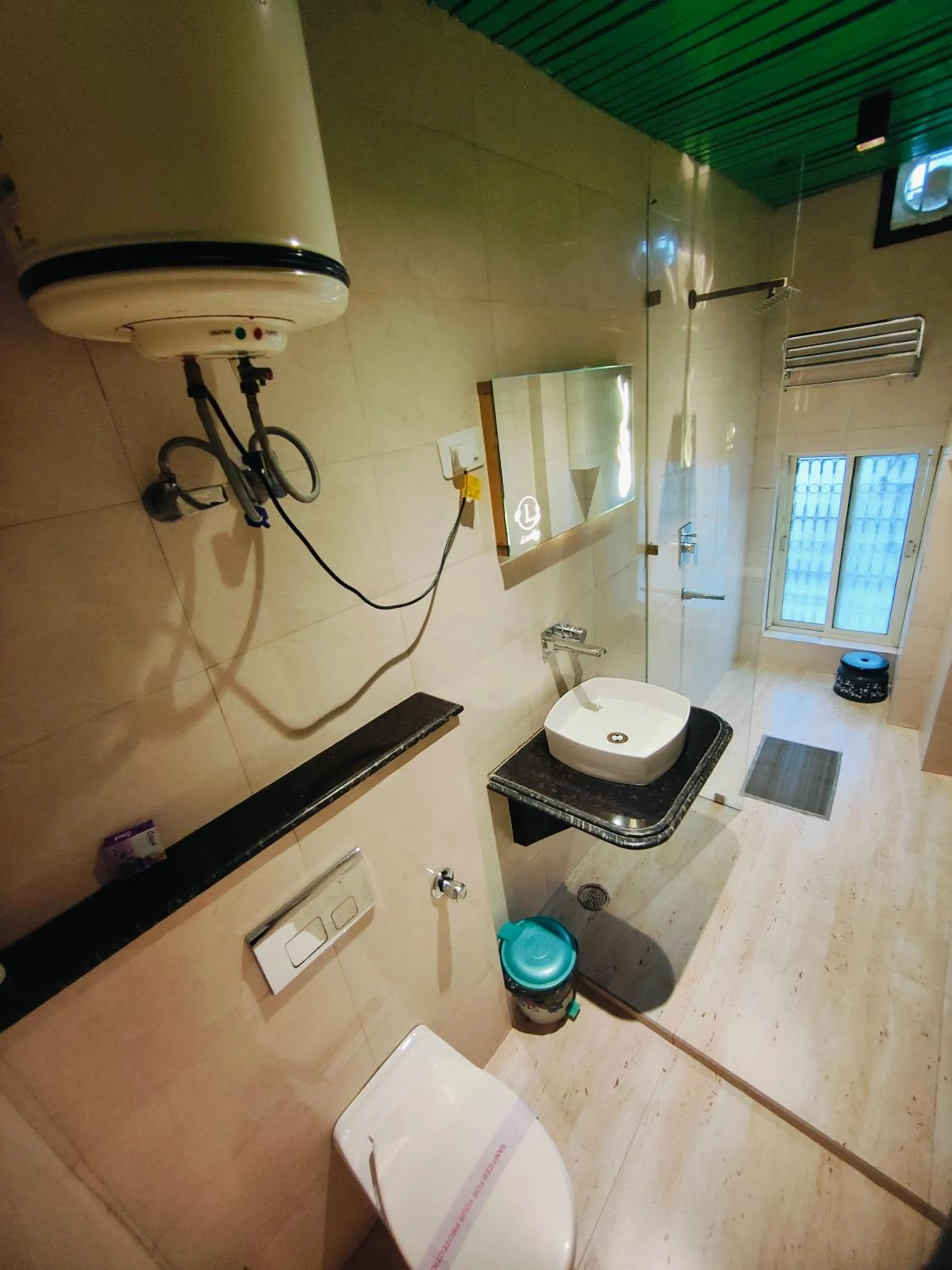 Bathroom in The Vacation Villa Agra A Boutique Hotel Near Taj Mahal