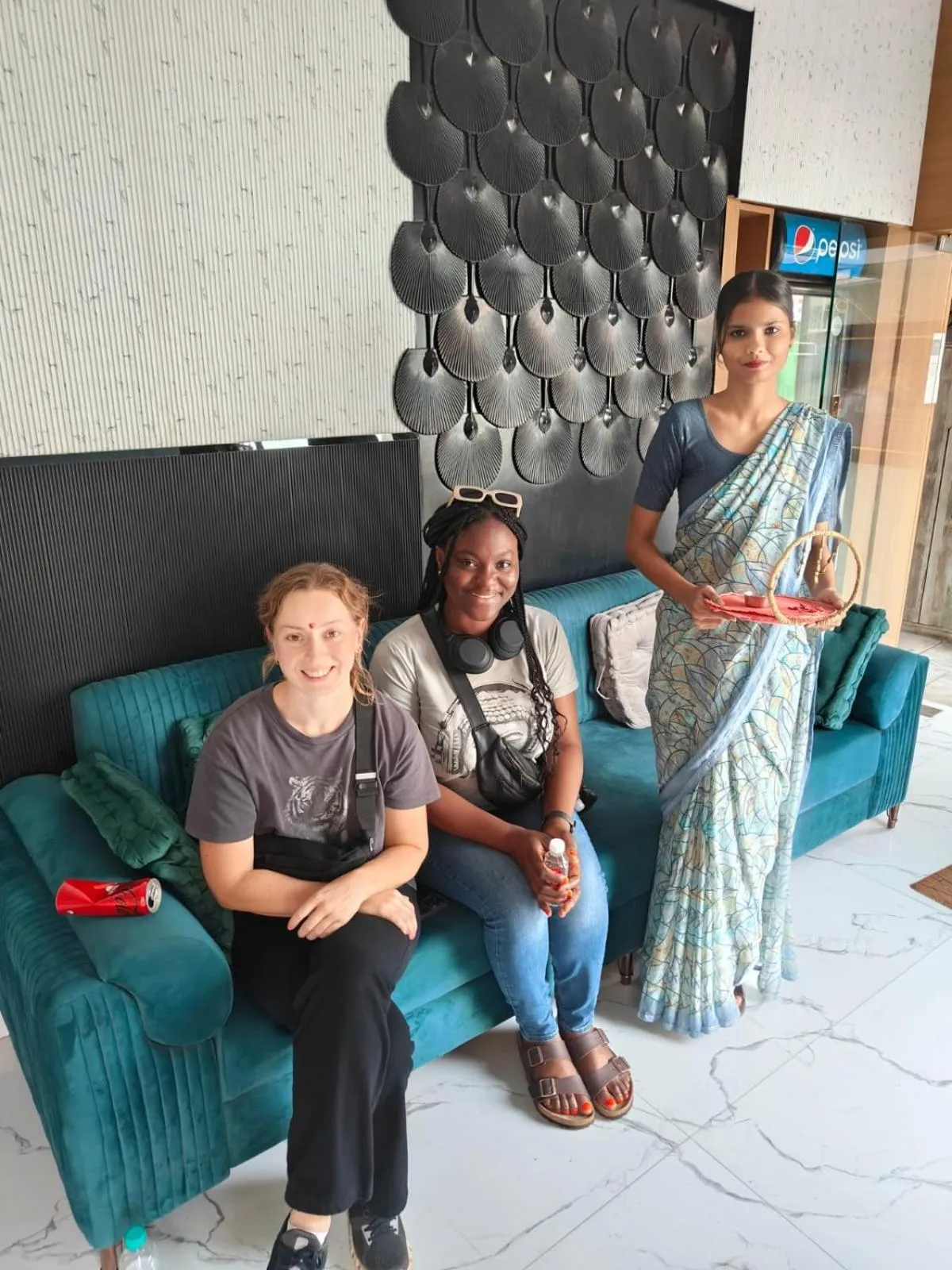 Lobby or reception in The Vacation Villa Agra A Boutique Hotel Near Taj Mahal