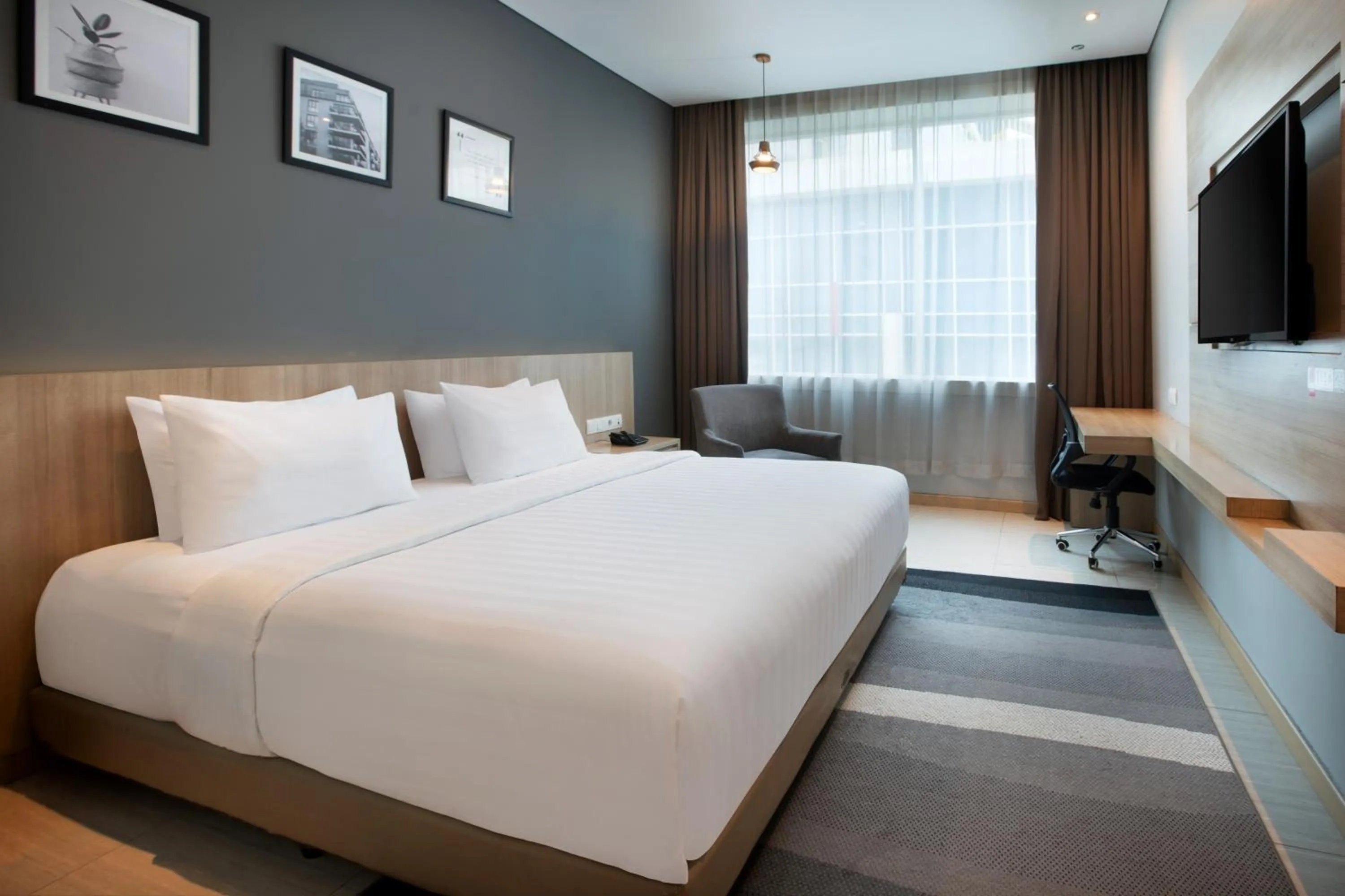 Bedroom, Bed in Grand Tjokro Premiere Bandung