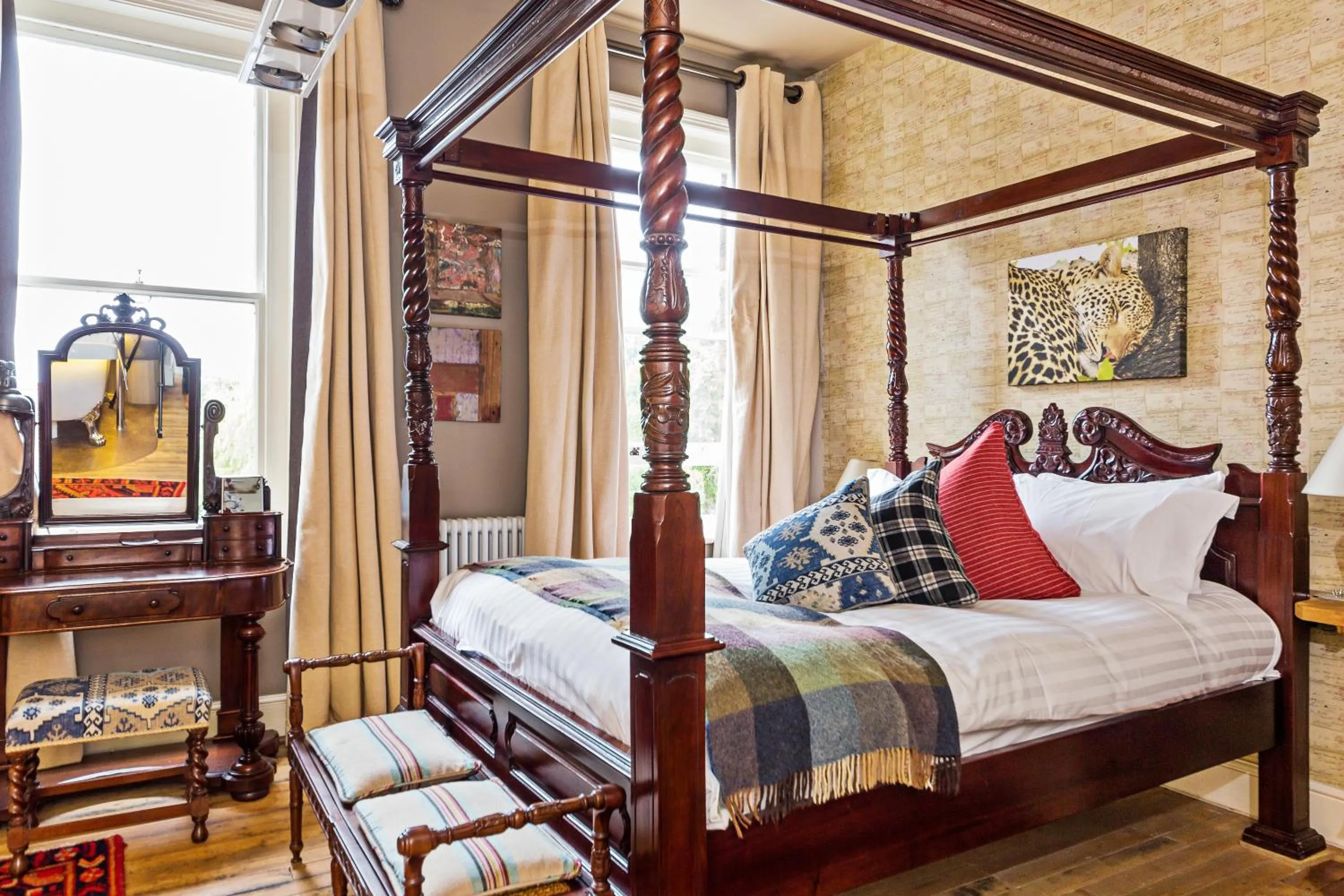 Bedroom, Bed in d'Parys