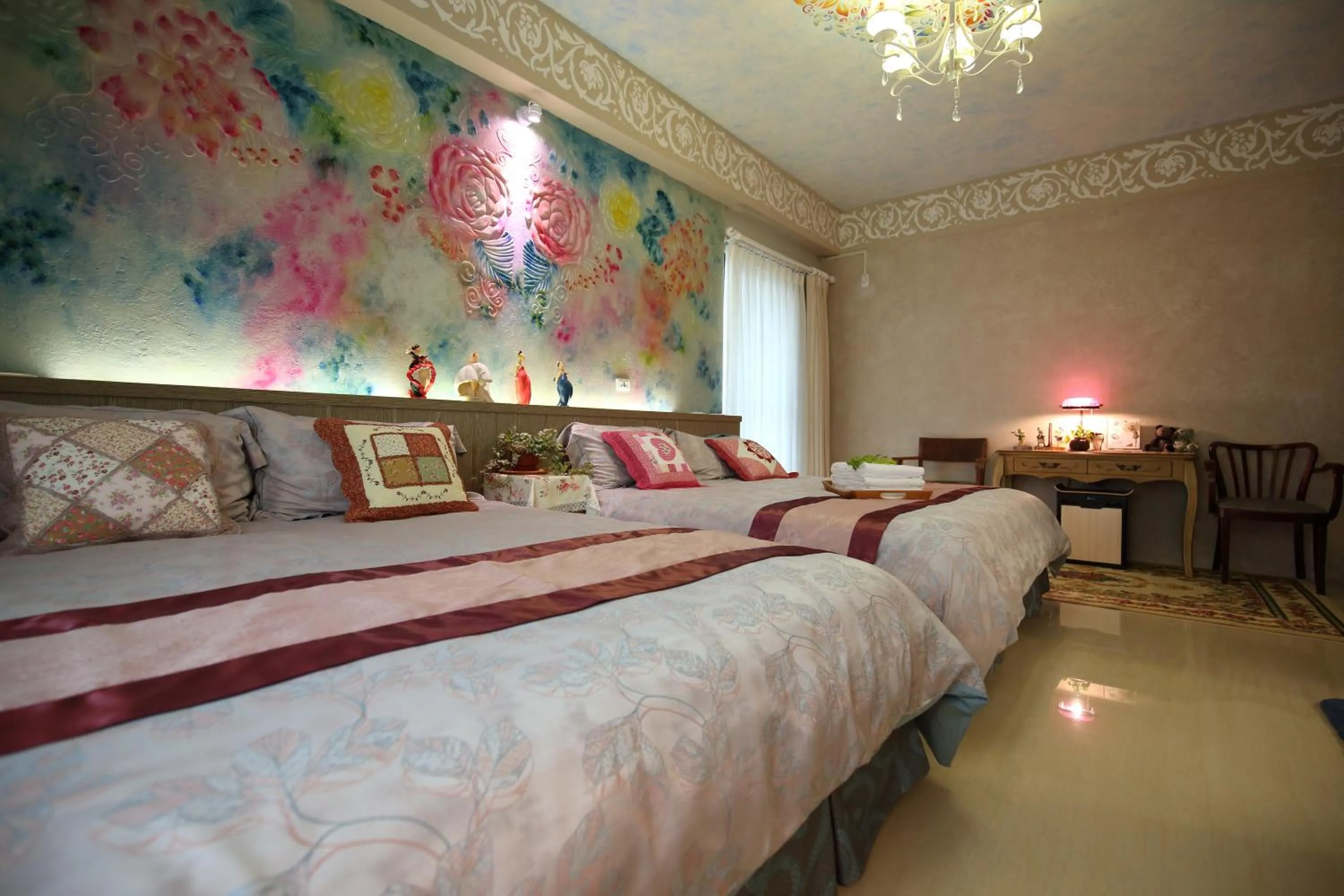 Bed in Sweet Heart B&B