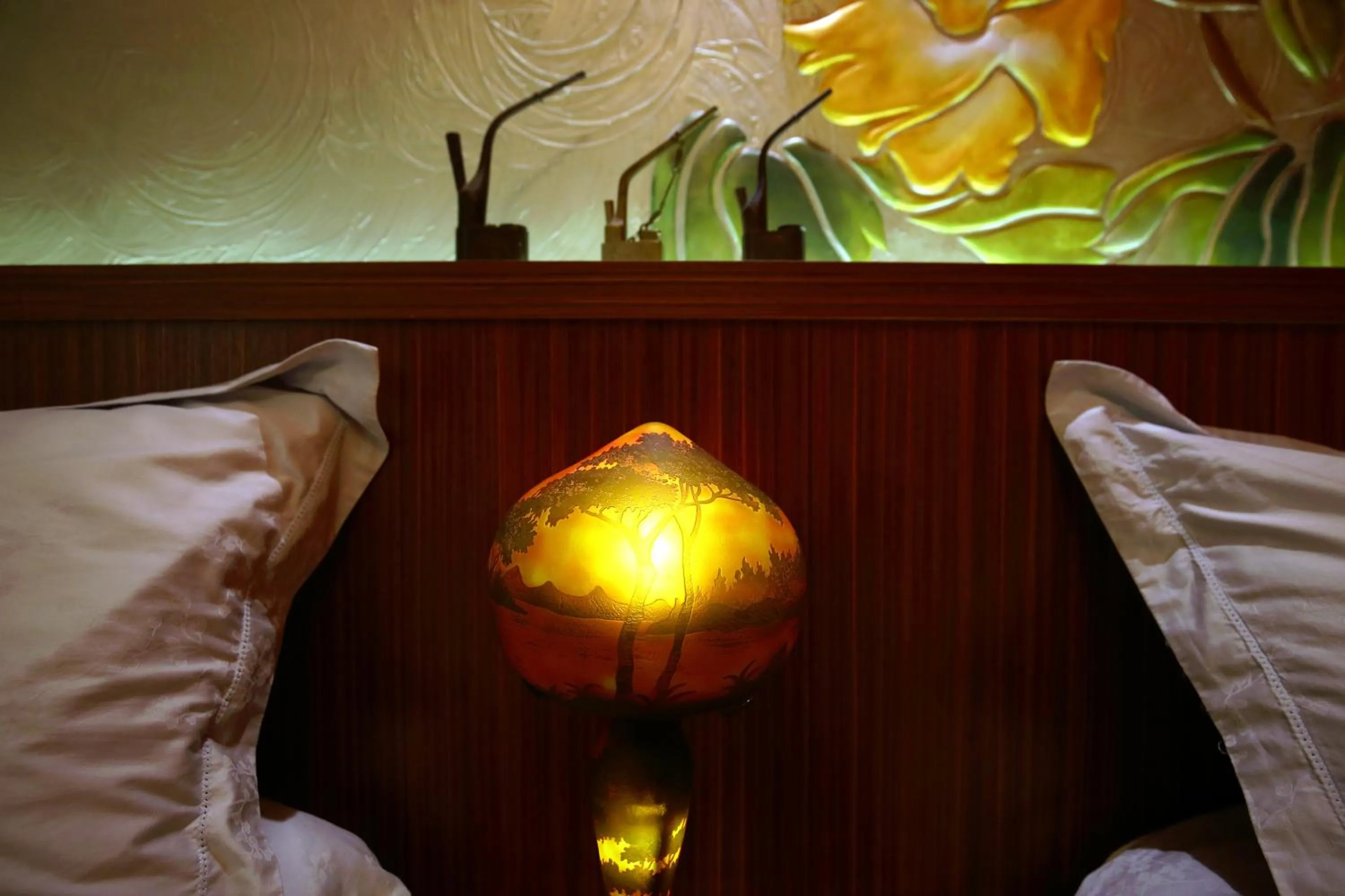 Decorative detail, Bed in Sweet Heart B&B