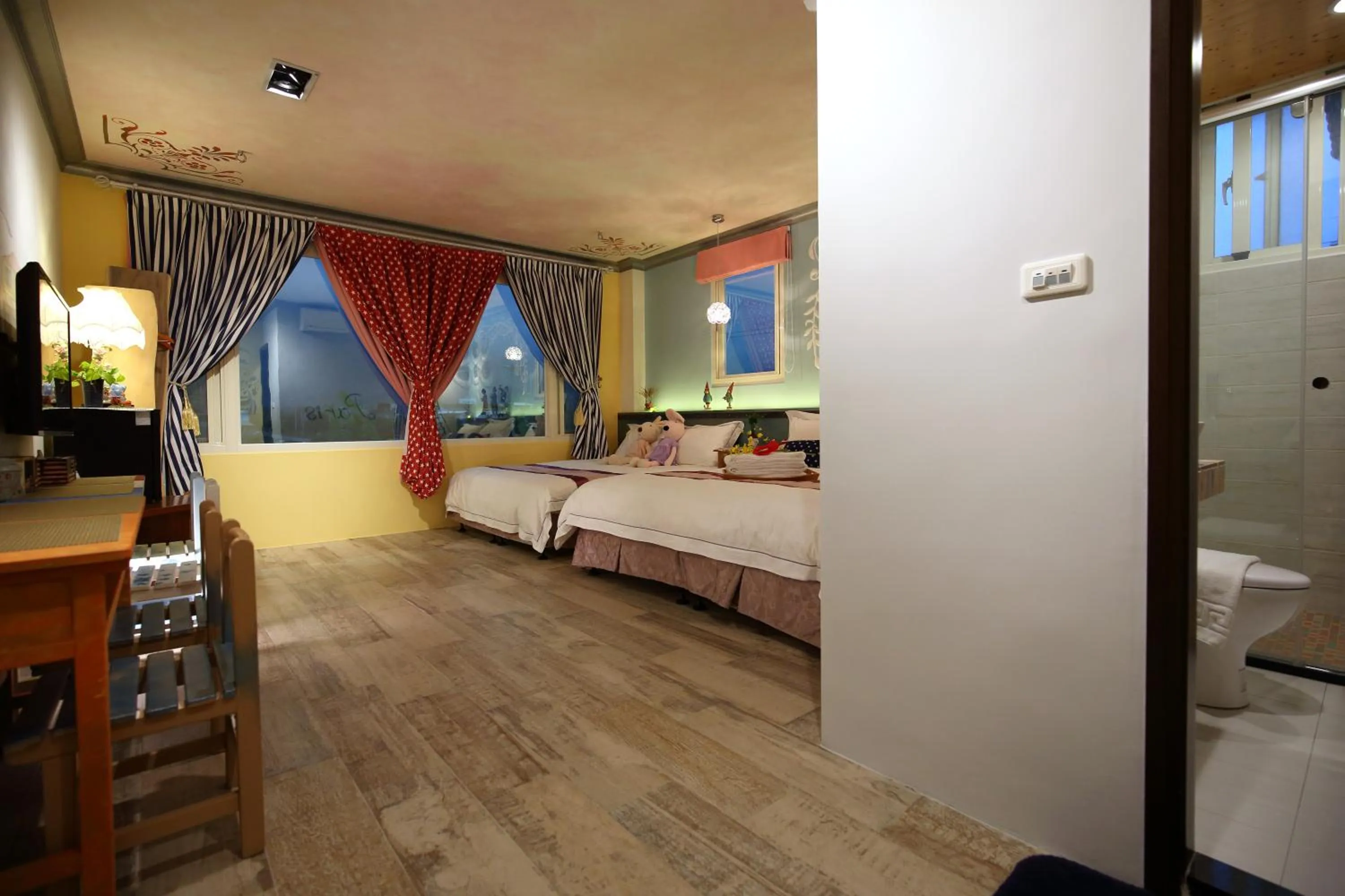 Bed in Sweet Heart B&B