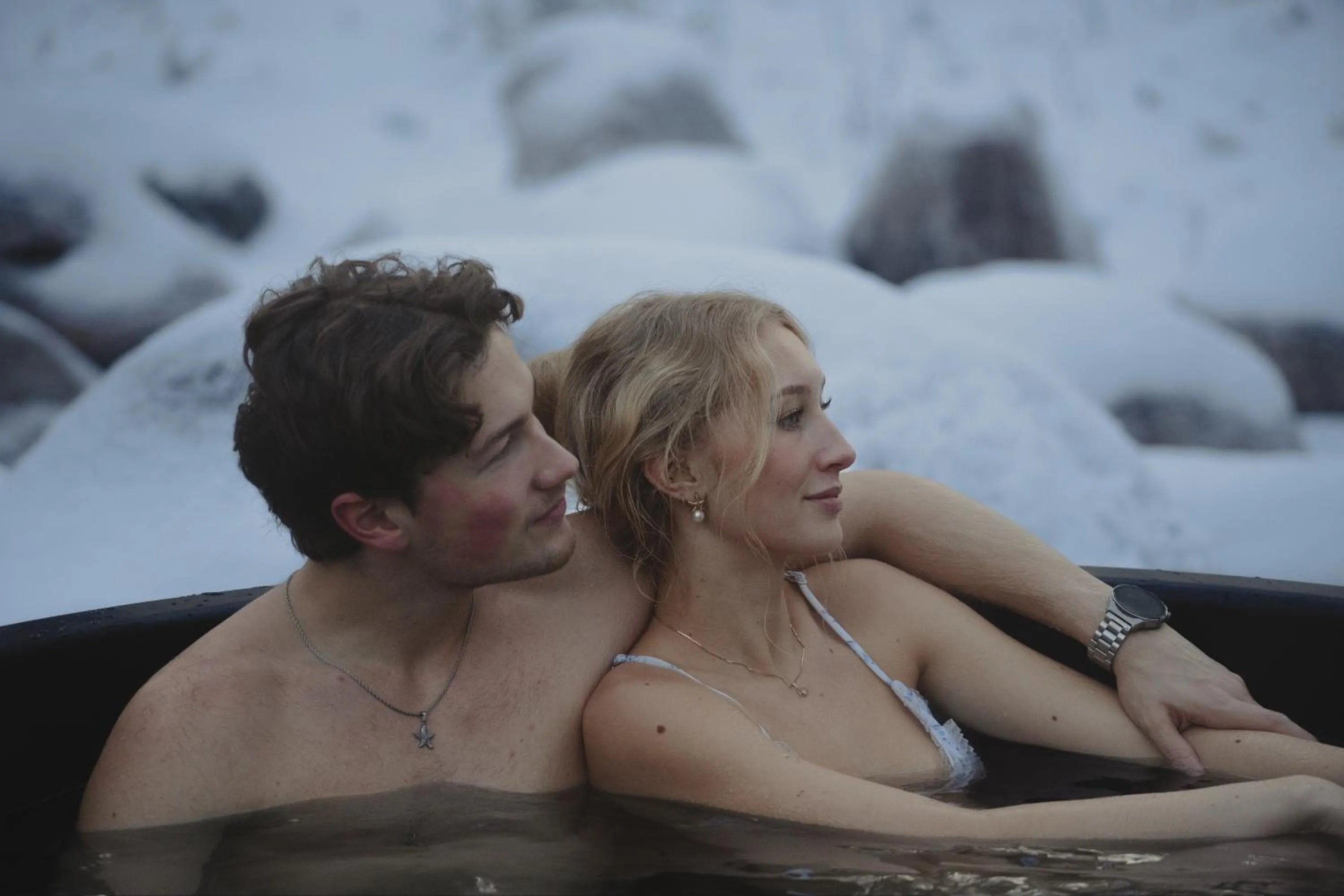 Hot Tub in Adults Only Invisible Forest Lodge & SPA